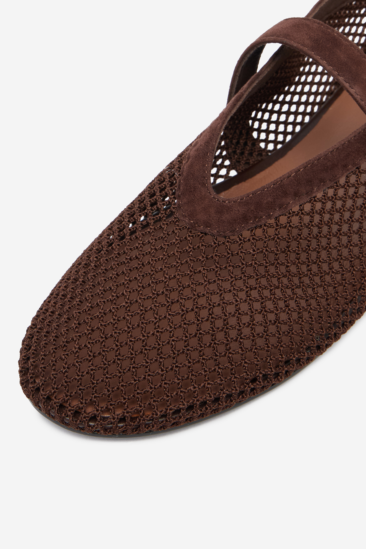 Baleríny Tmavě hnědá