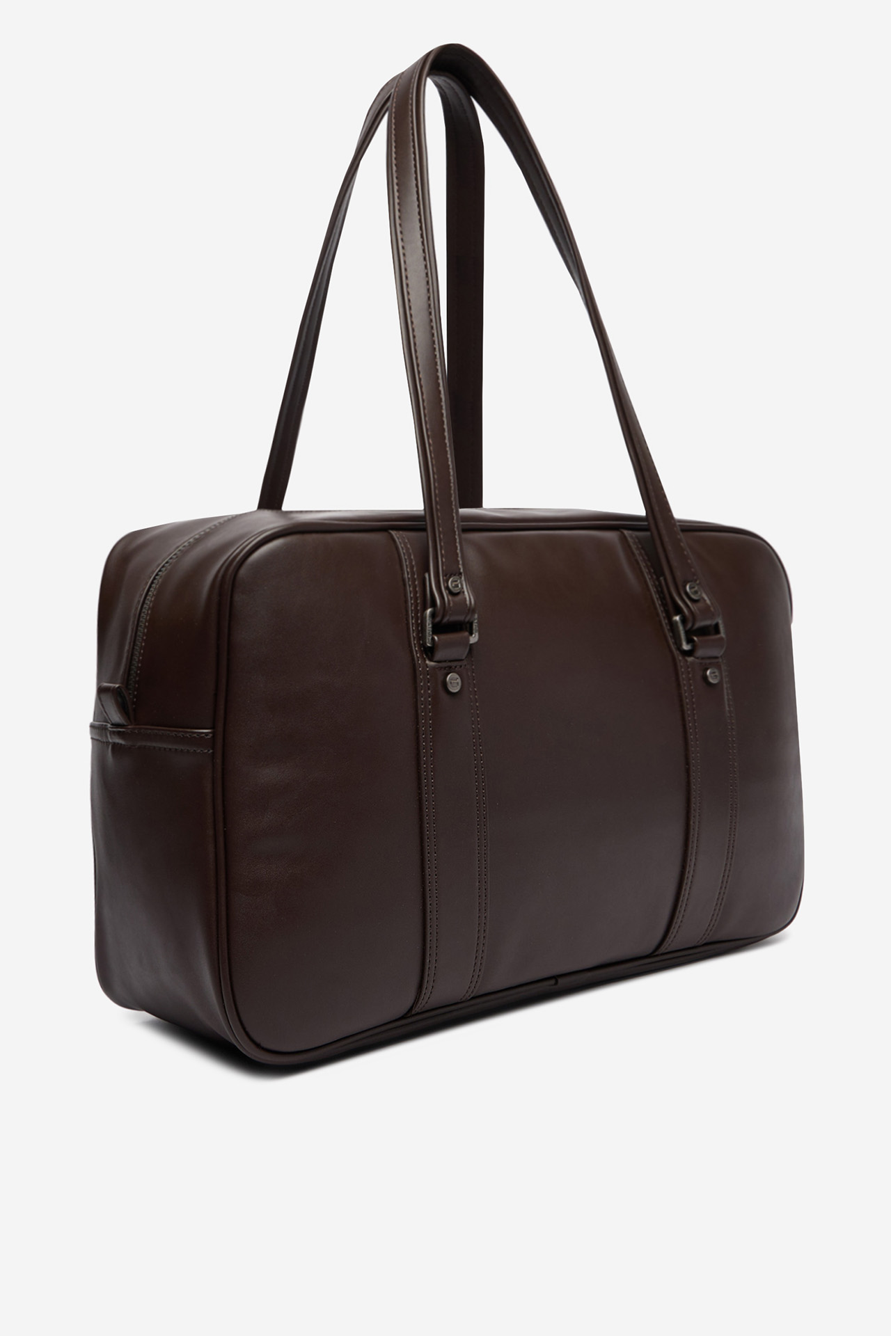 Brašna na notebook Tmavě hnědá