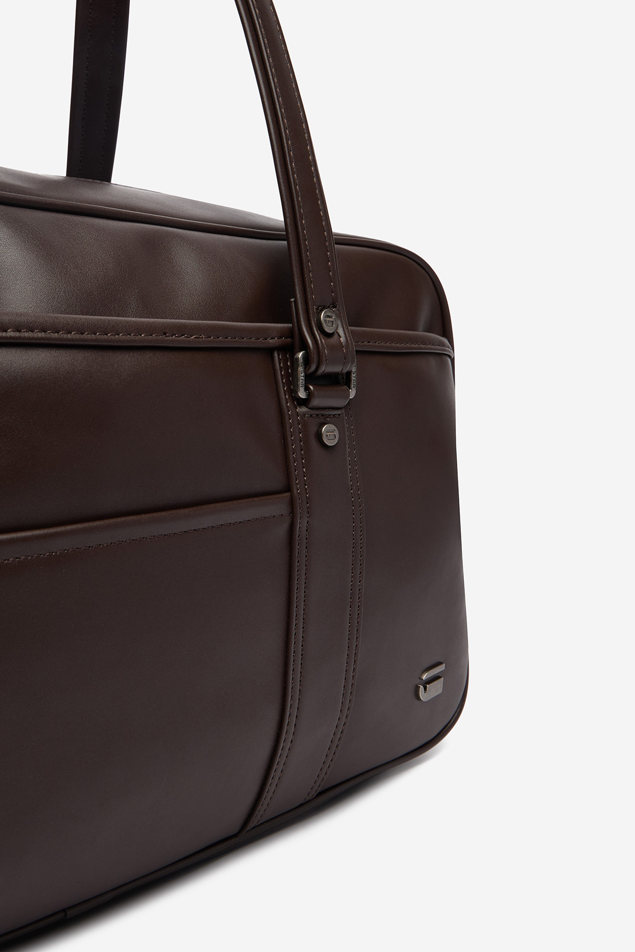 Brašna na notebook Tmavě hnědá