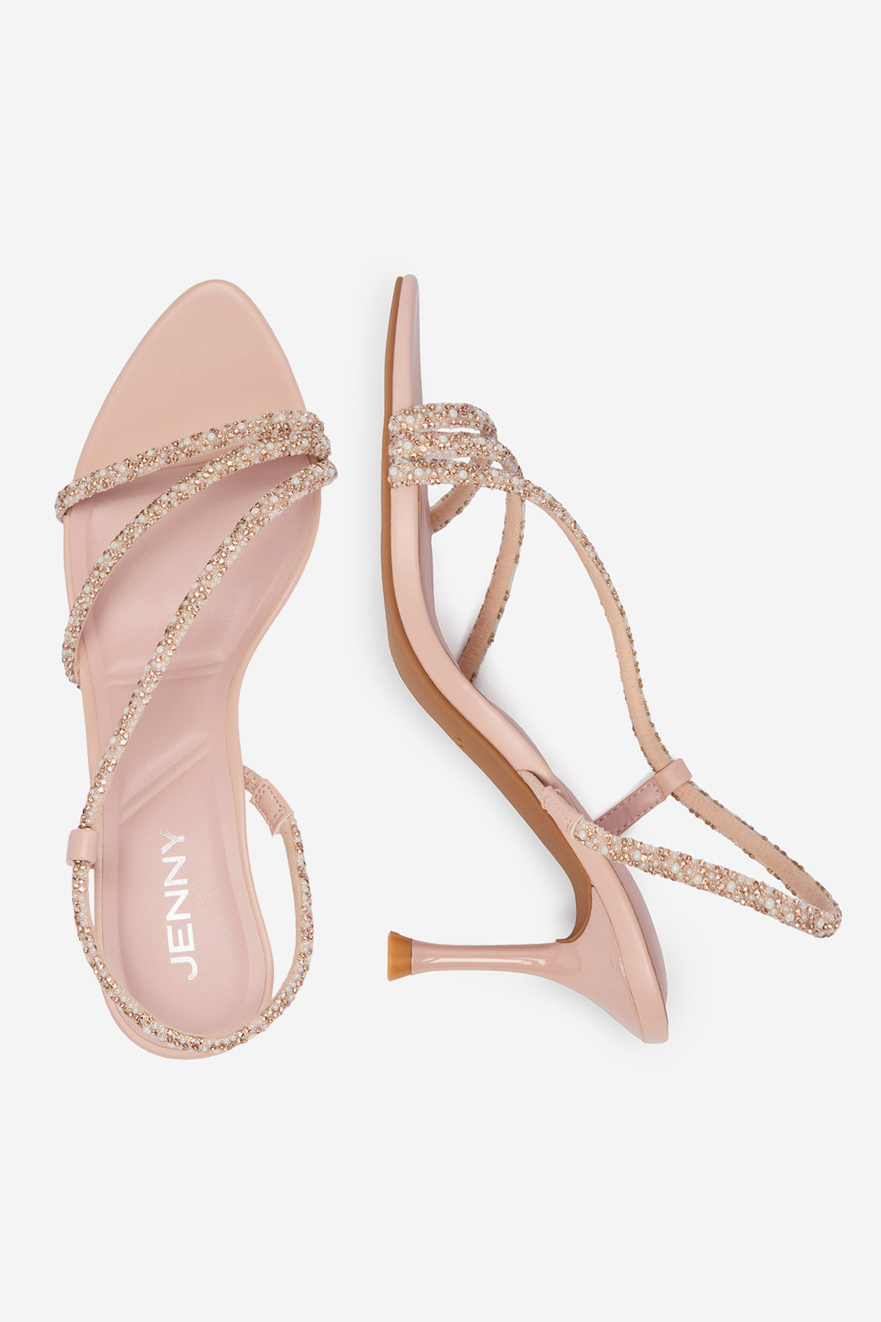 Sandály Světle růžová