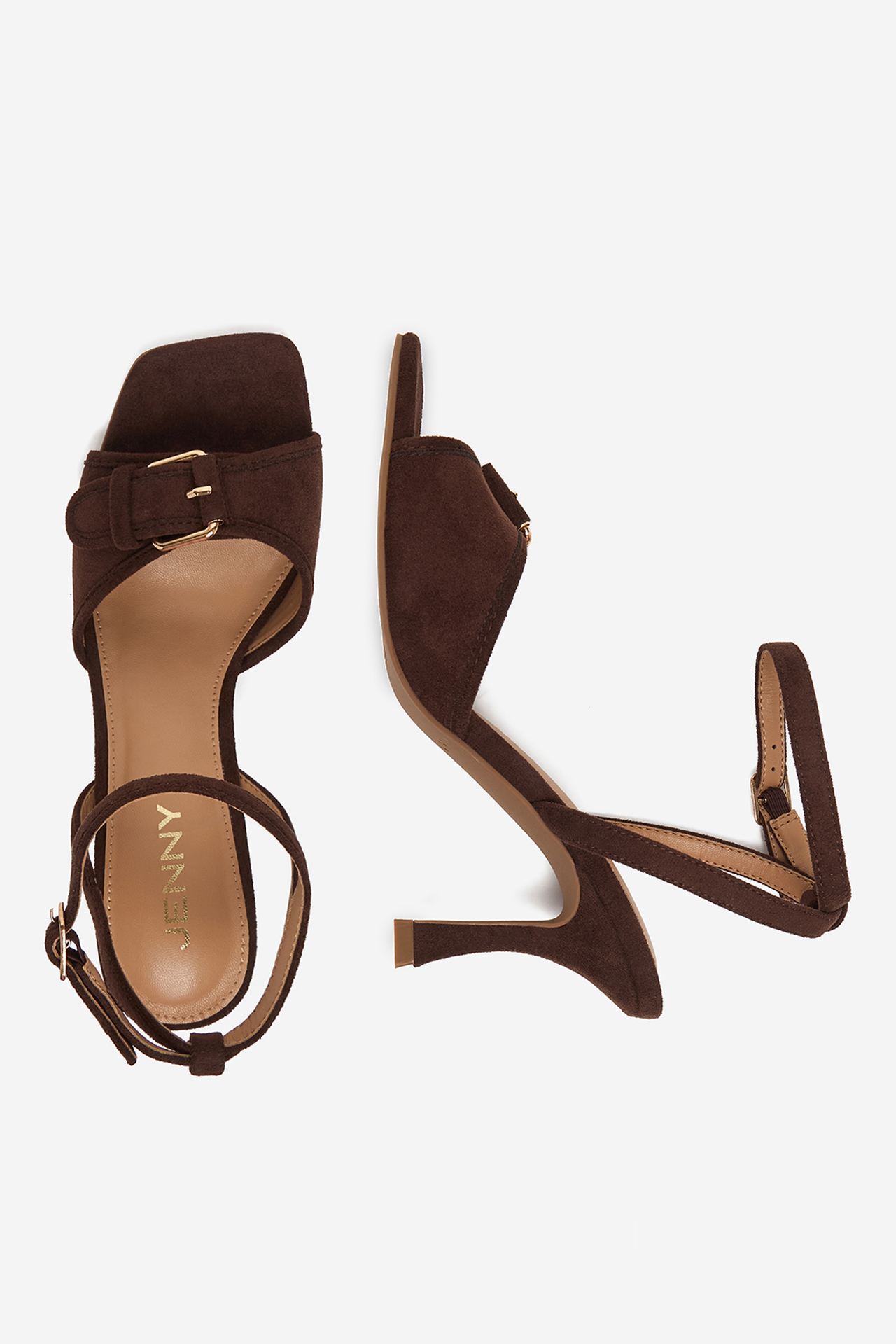 Sandály Hnědá