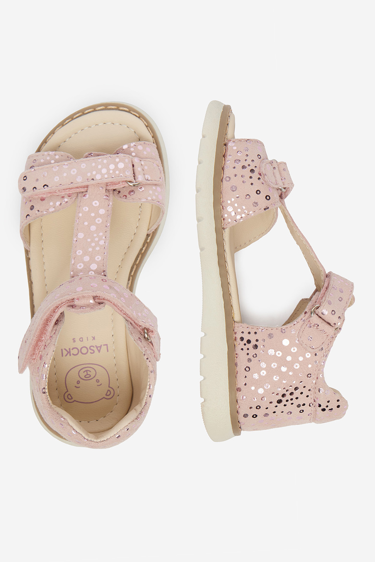 Sandály Světle růžová