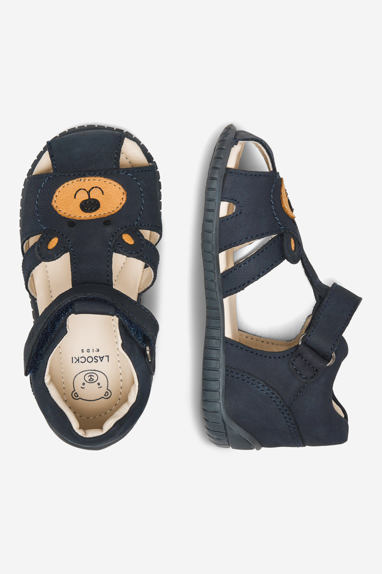 Sandály Tmavomodrá