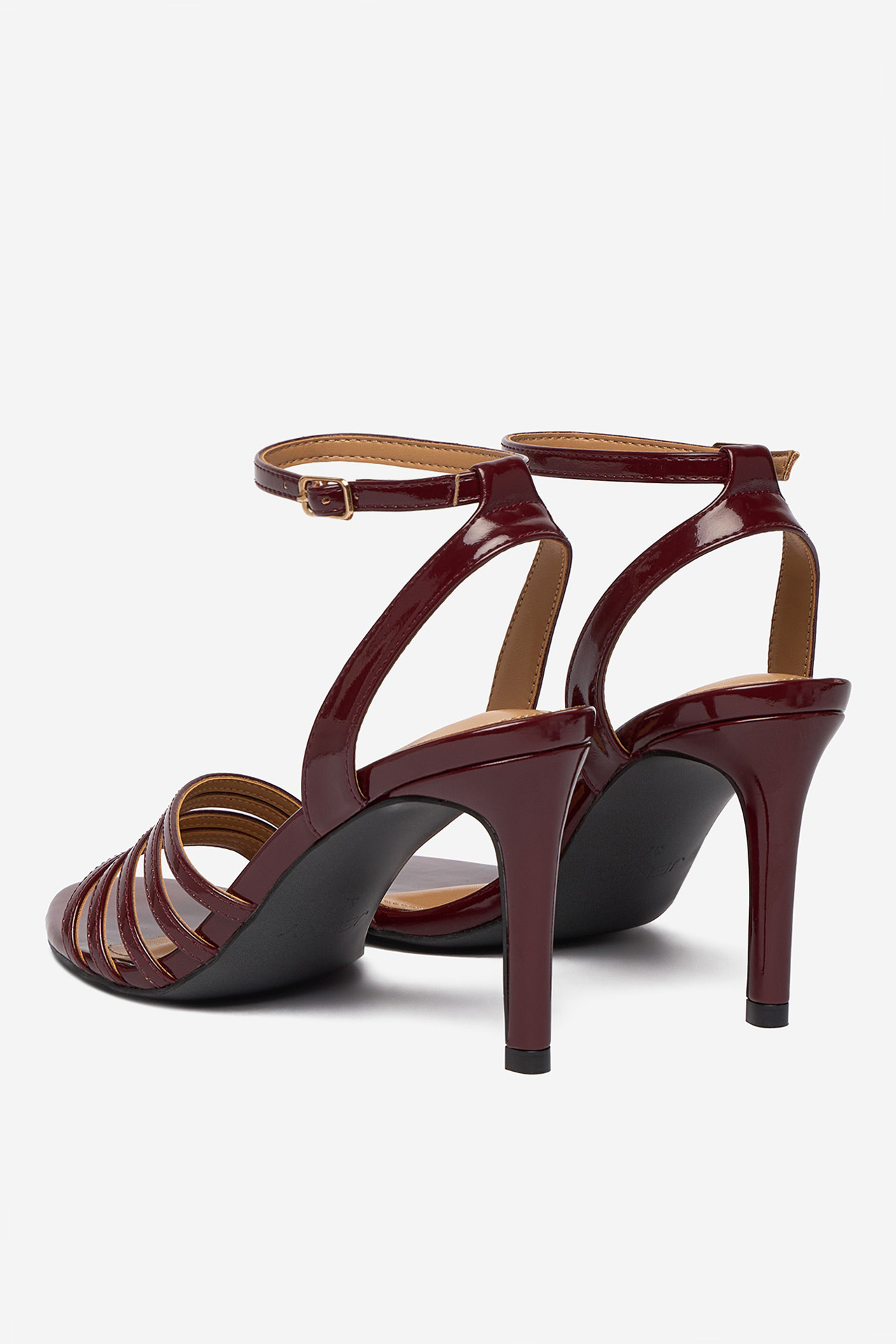 Sandály Vínový