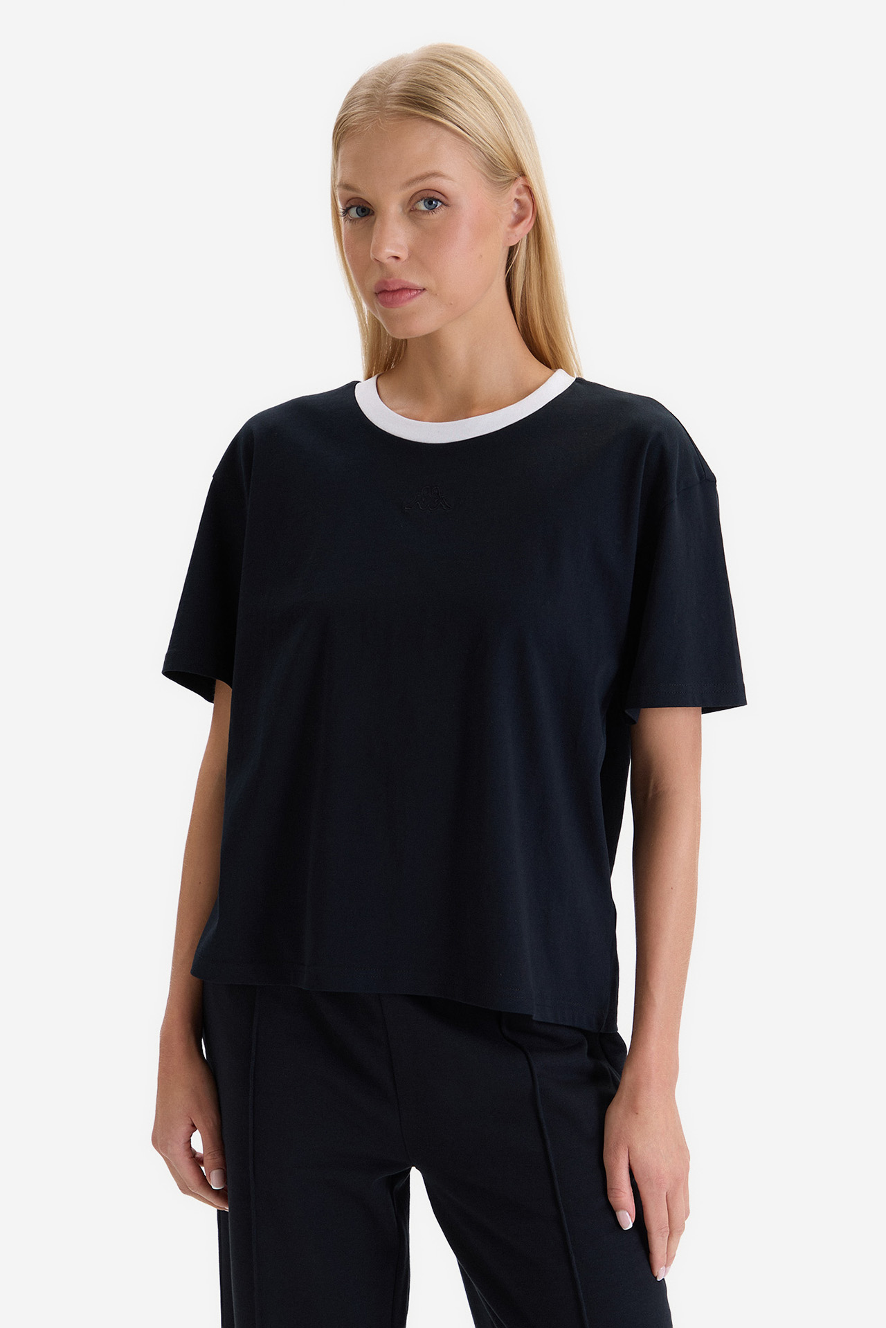 T-shirt KAPPA 34265GW-005 Czarny