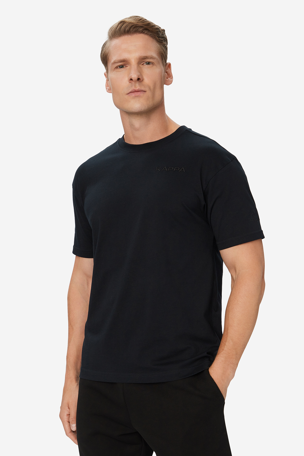 T-shirt KAPPA 36262FW-005 Czarny