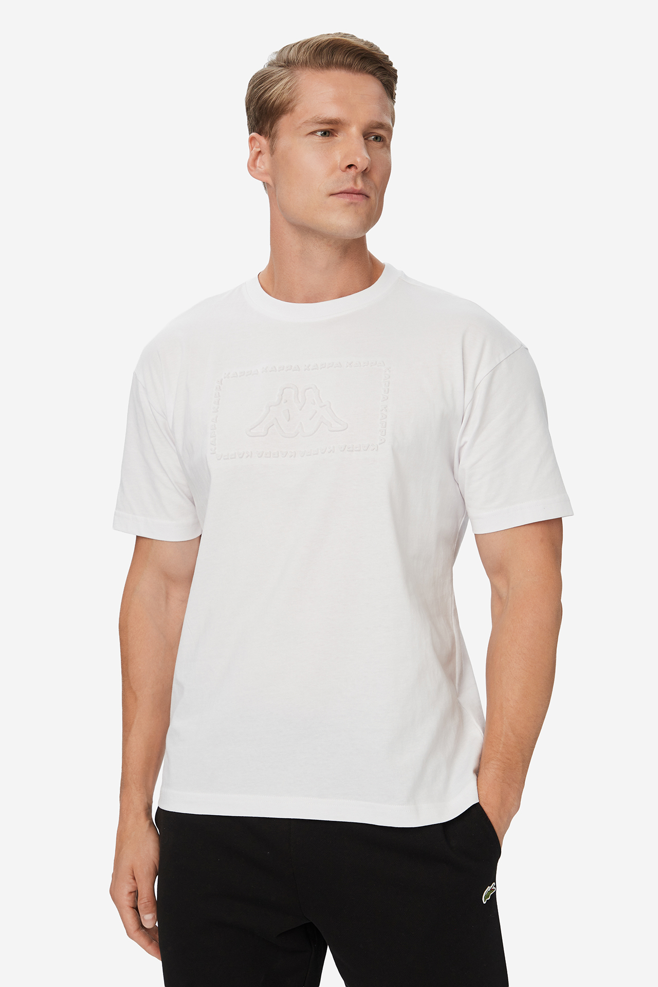 T-shirt KAPPA 36262IW-001 Biały