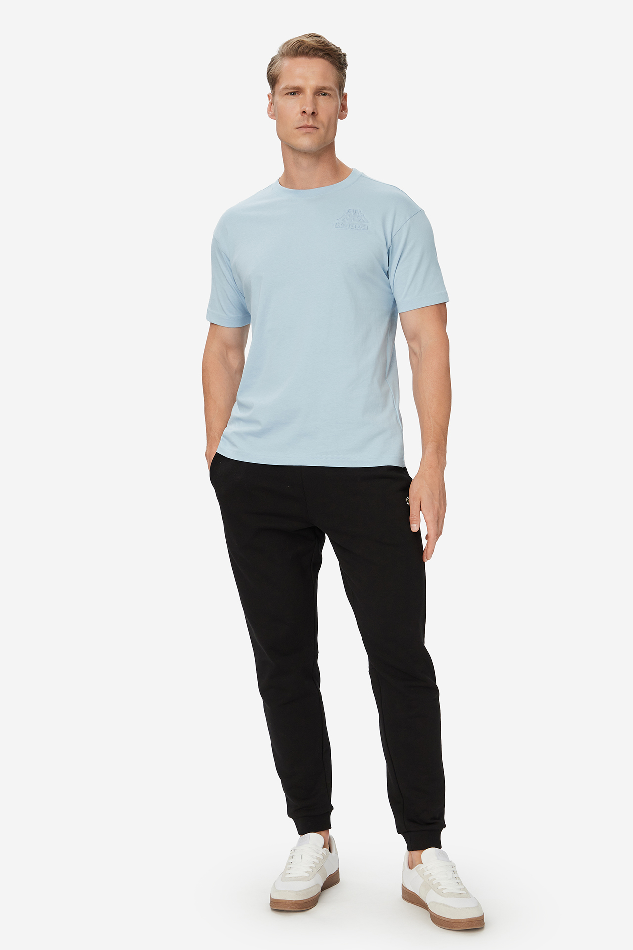 T-shirt KAPPA 36262GW-D40 Niebieski jasny