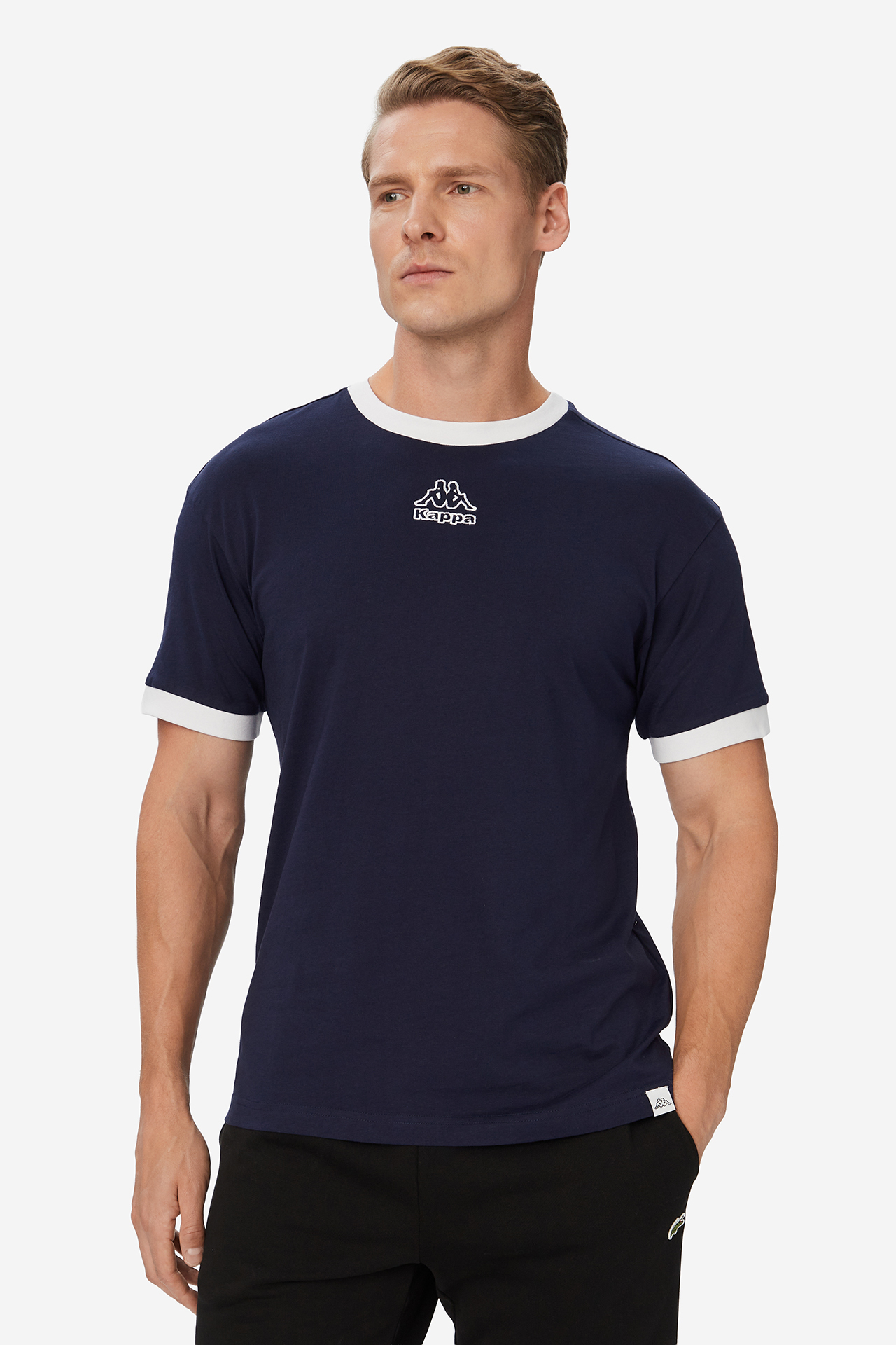 T-shirt KAPPA 322B6NW-BL1 Granatowy