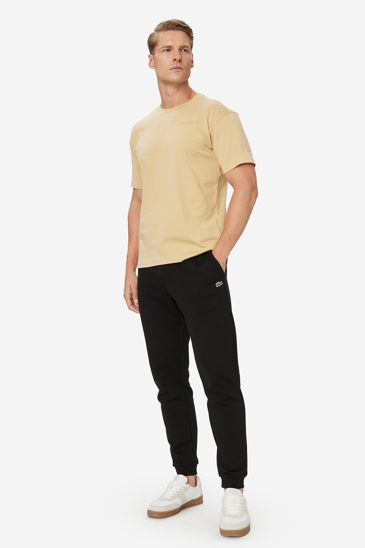 T-shirt KAPPA 36262FW-W6E Beżowy