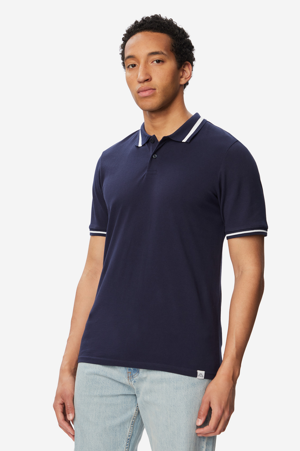 Koszulka polo KAPPA 332C2EW-BL1 Granatowy