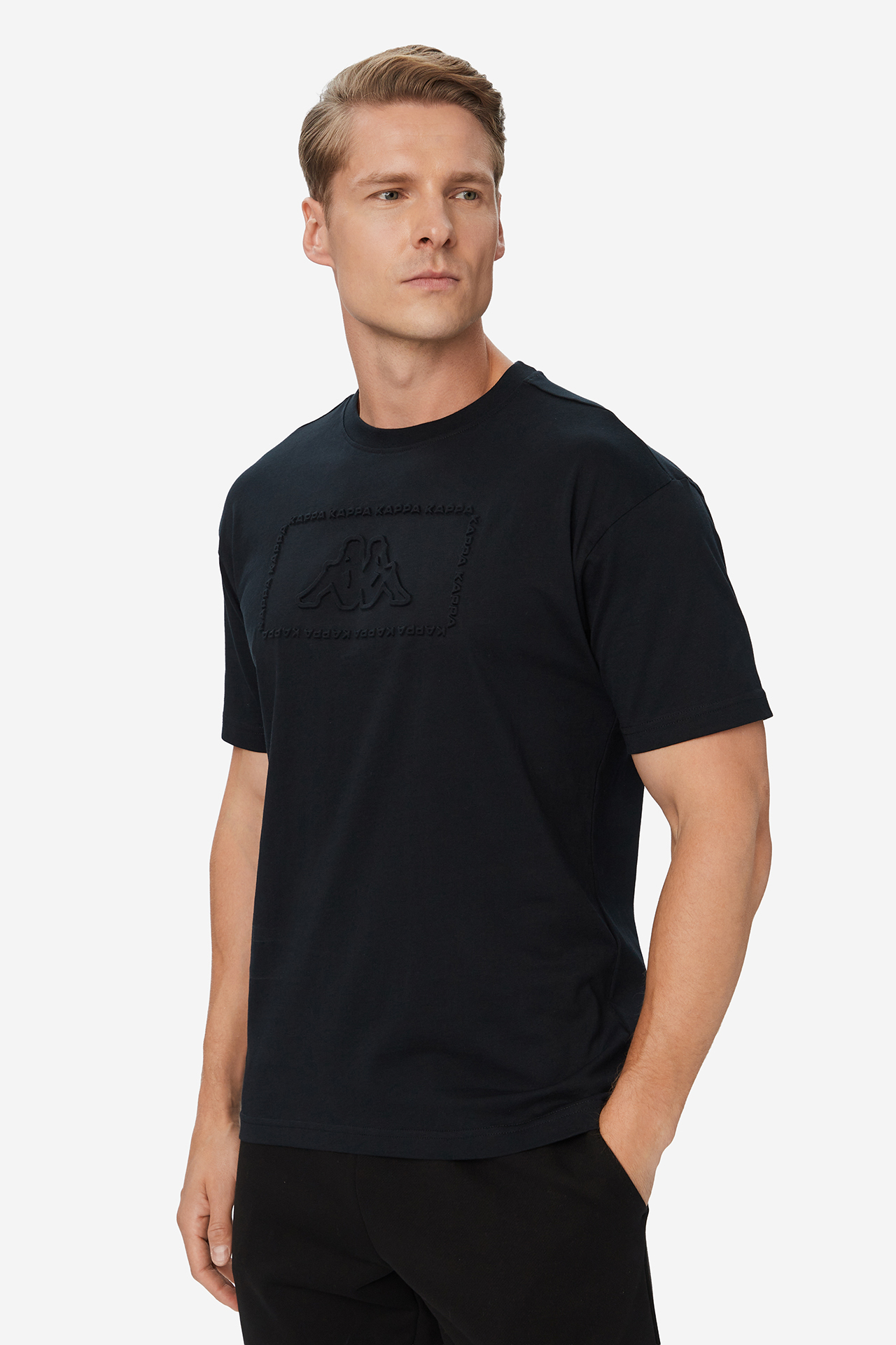 T-shirt KAPPA 36262IW-005 Czarny