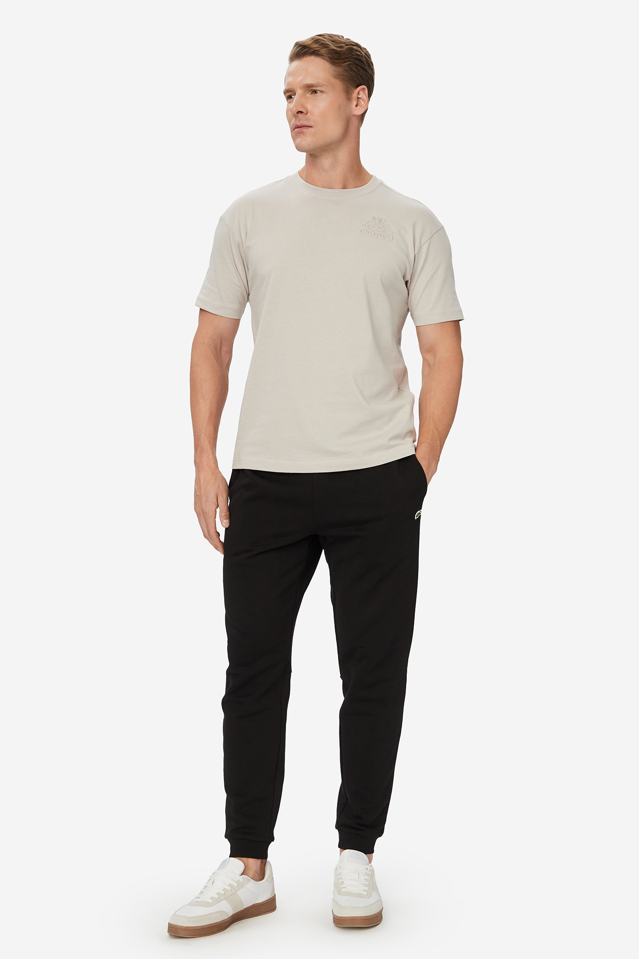 T-shirt KAPPA 36262GW-858 Szary jasny