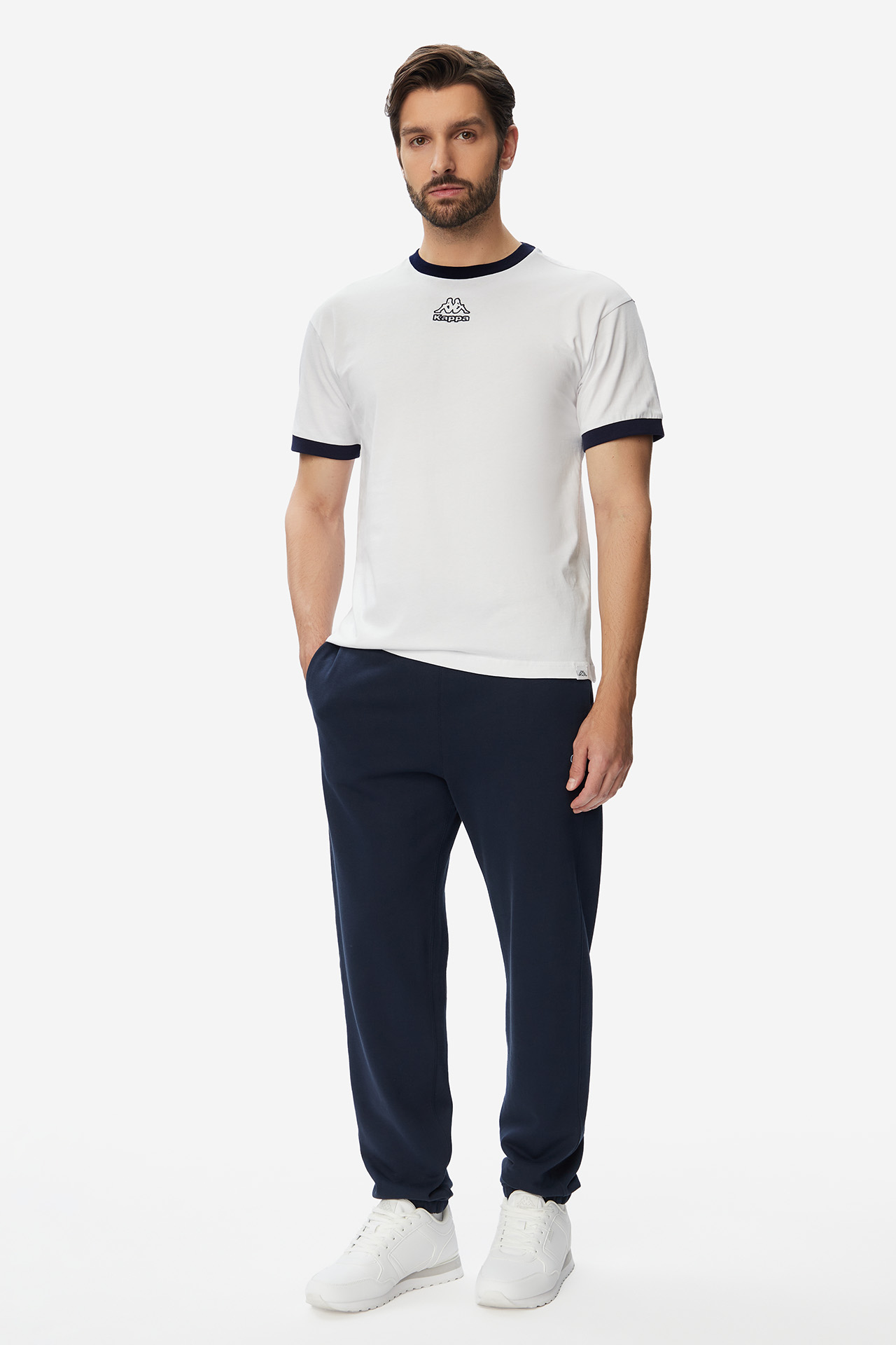 T-shirt KAPPA 322B6NW-BL3 Biały