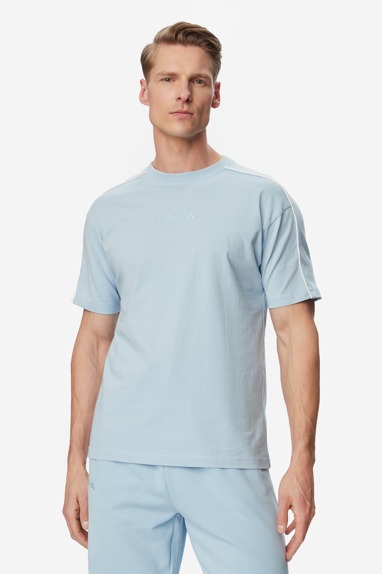 T-shirt KAPPA 36262HW-D40 Niebieski jasny