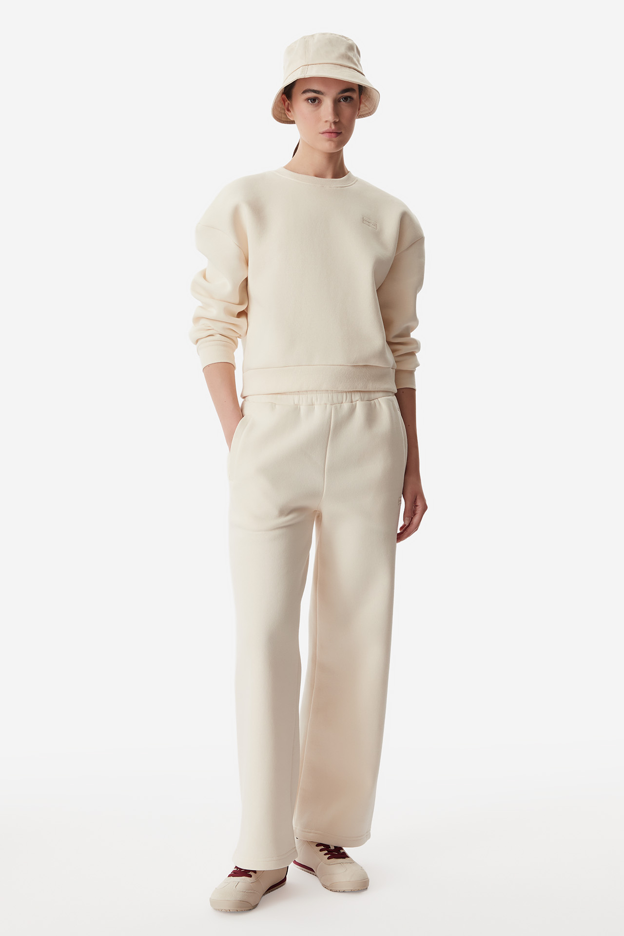 Bluza HUNTER HAGW0006261-WD Kremowy