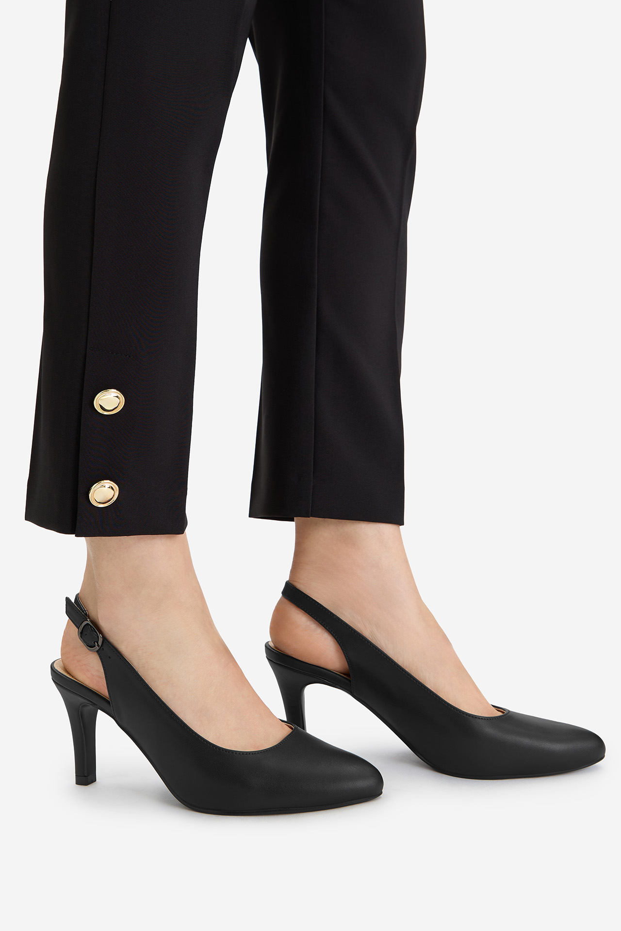 Lodičky na podpatku Černá