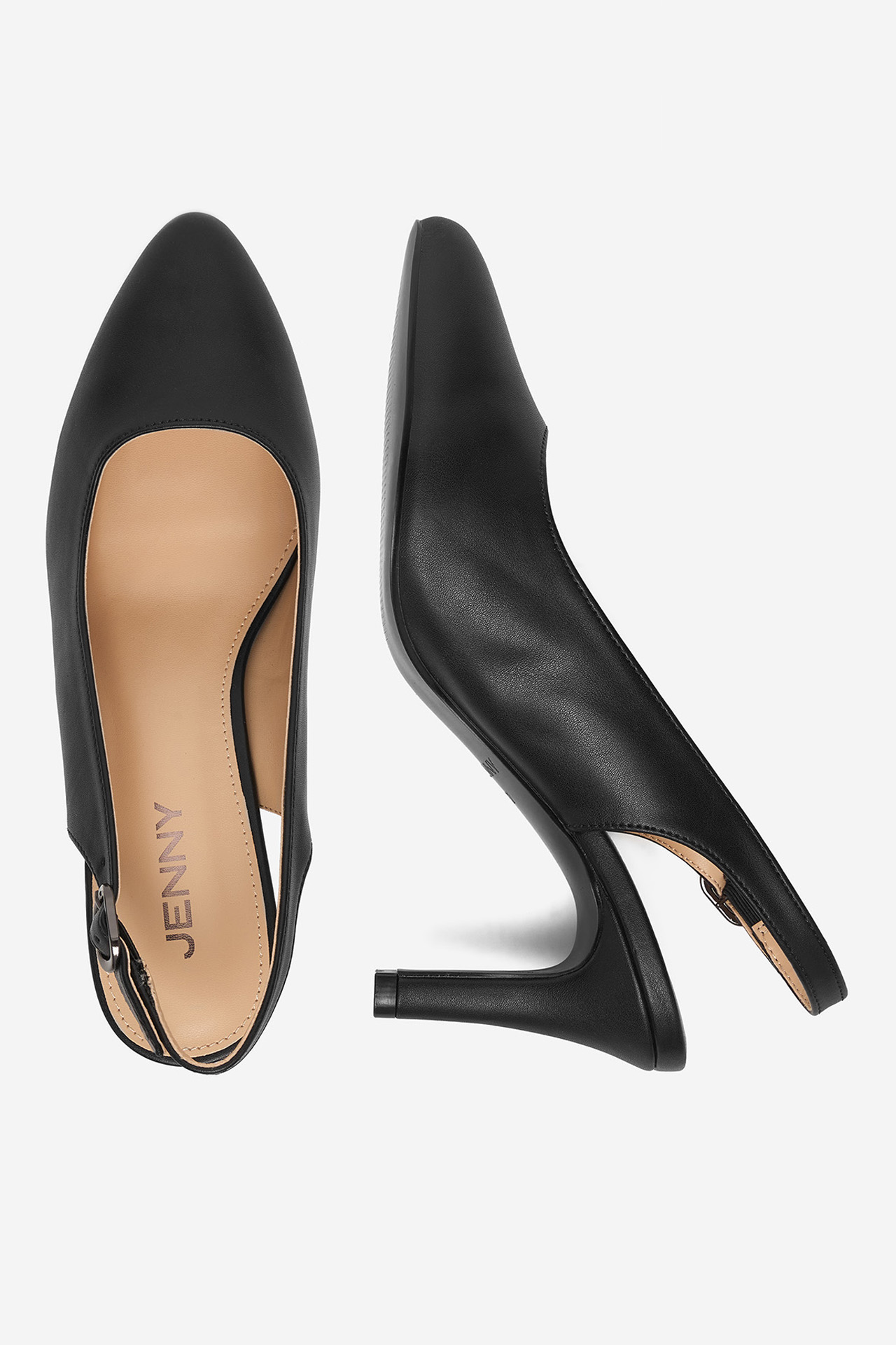 Lodičky na podpatku Černá