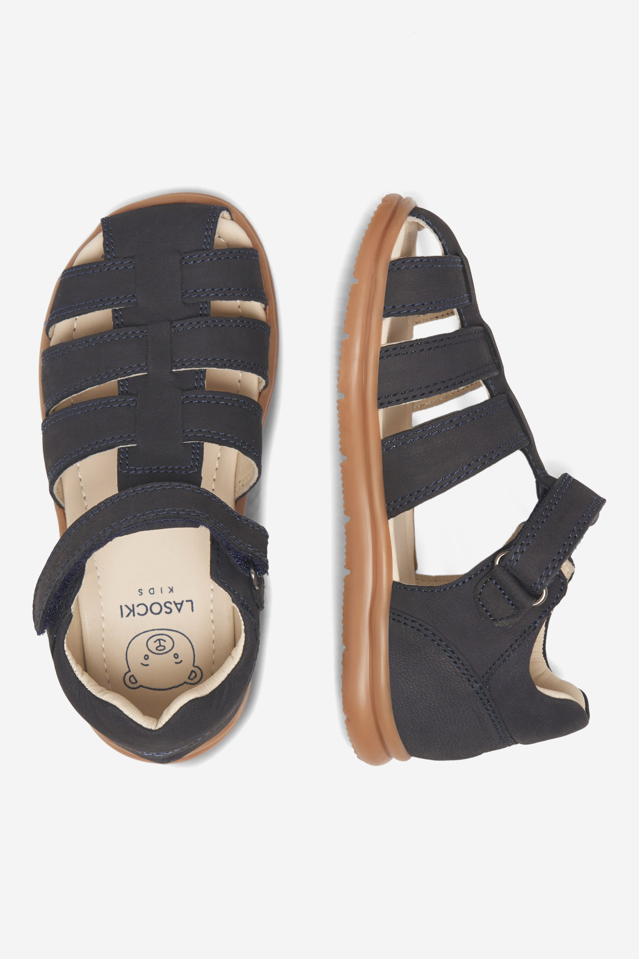 Sandály Tmavomodrá