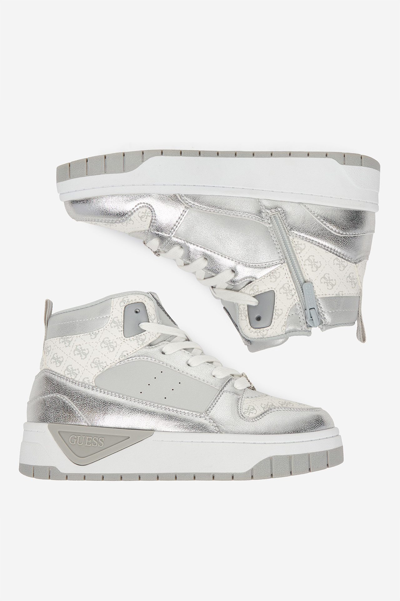 Sneakersy Stříbrná