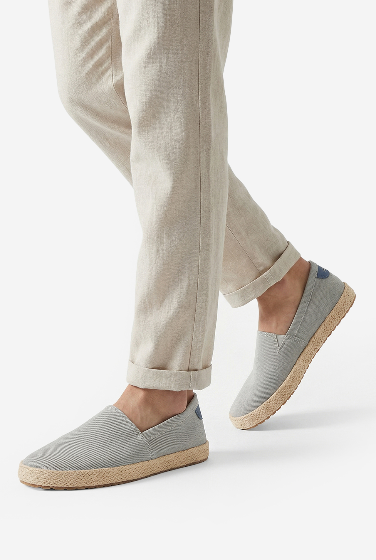 Espadrilky Světle šedá