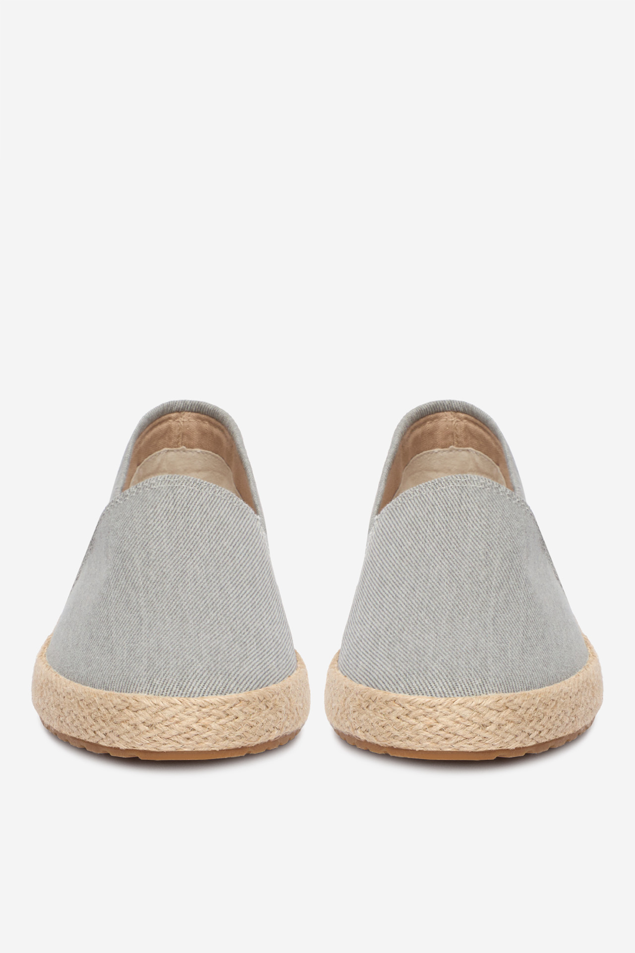 Espadrilky Světle šedá