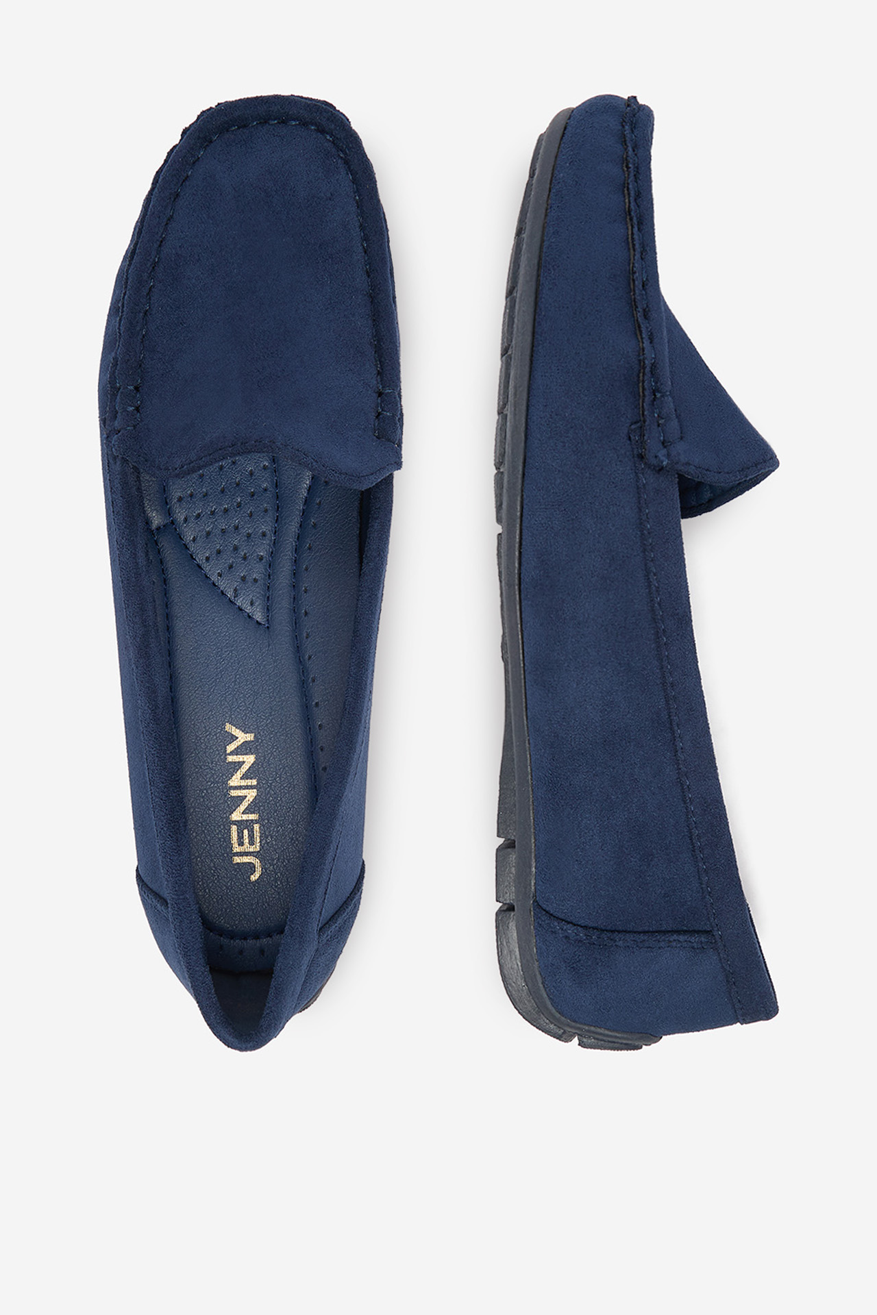 Mokasinke Mornarsko modra