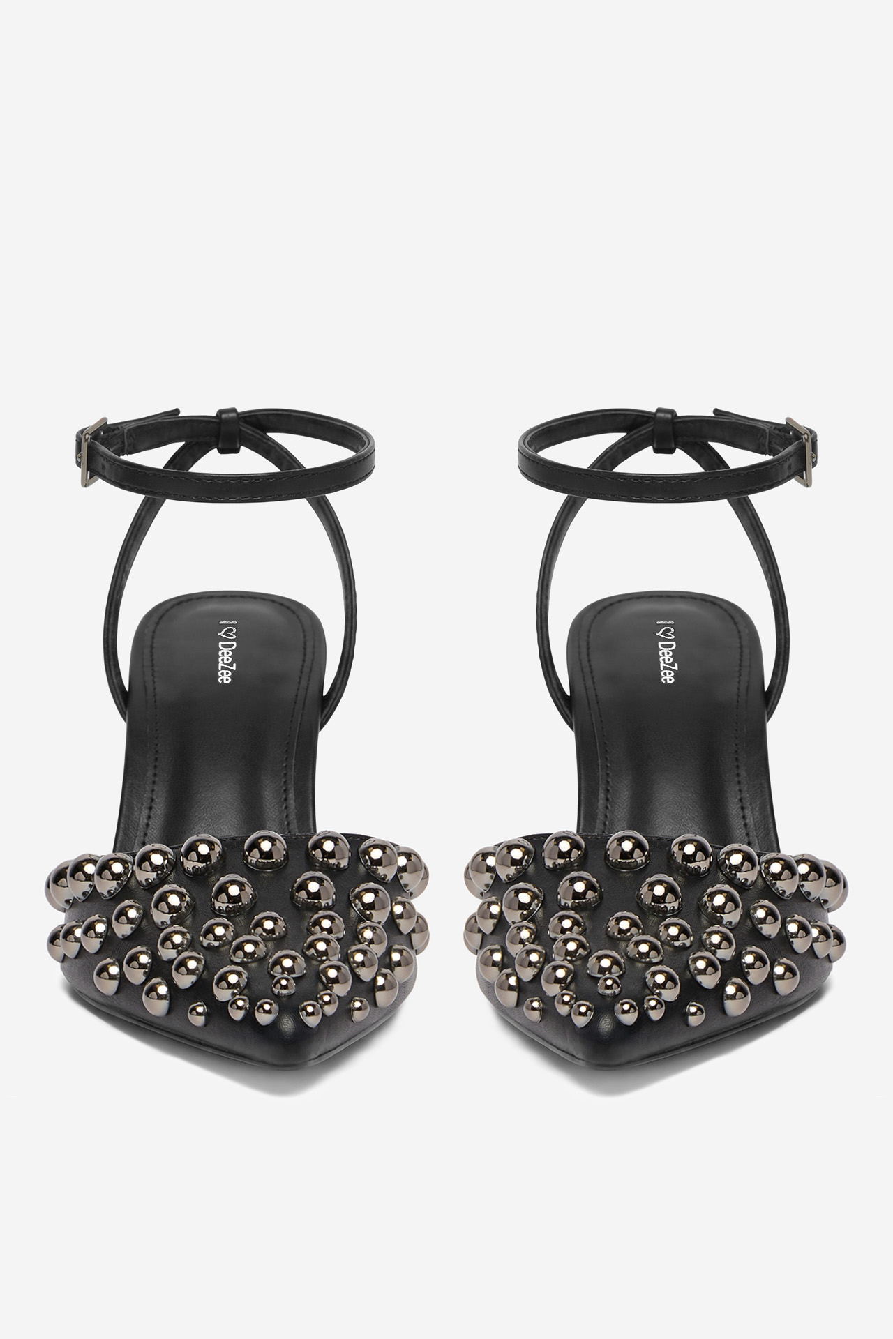 Čevlji z visoko peto Črna