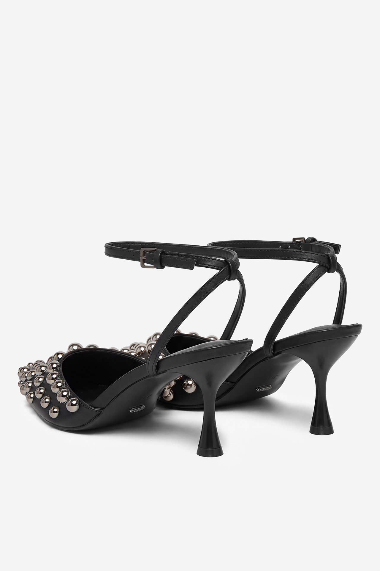 Čevlji z visoko peto Črna