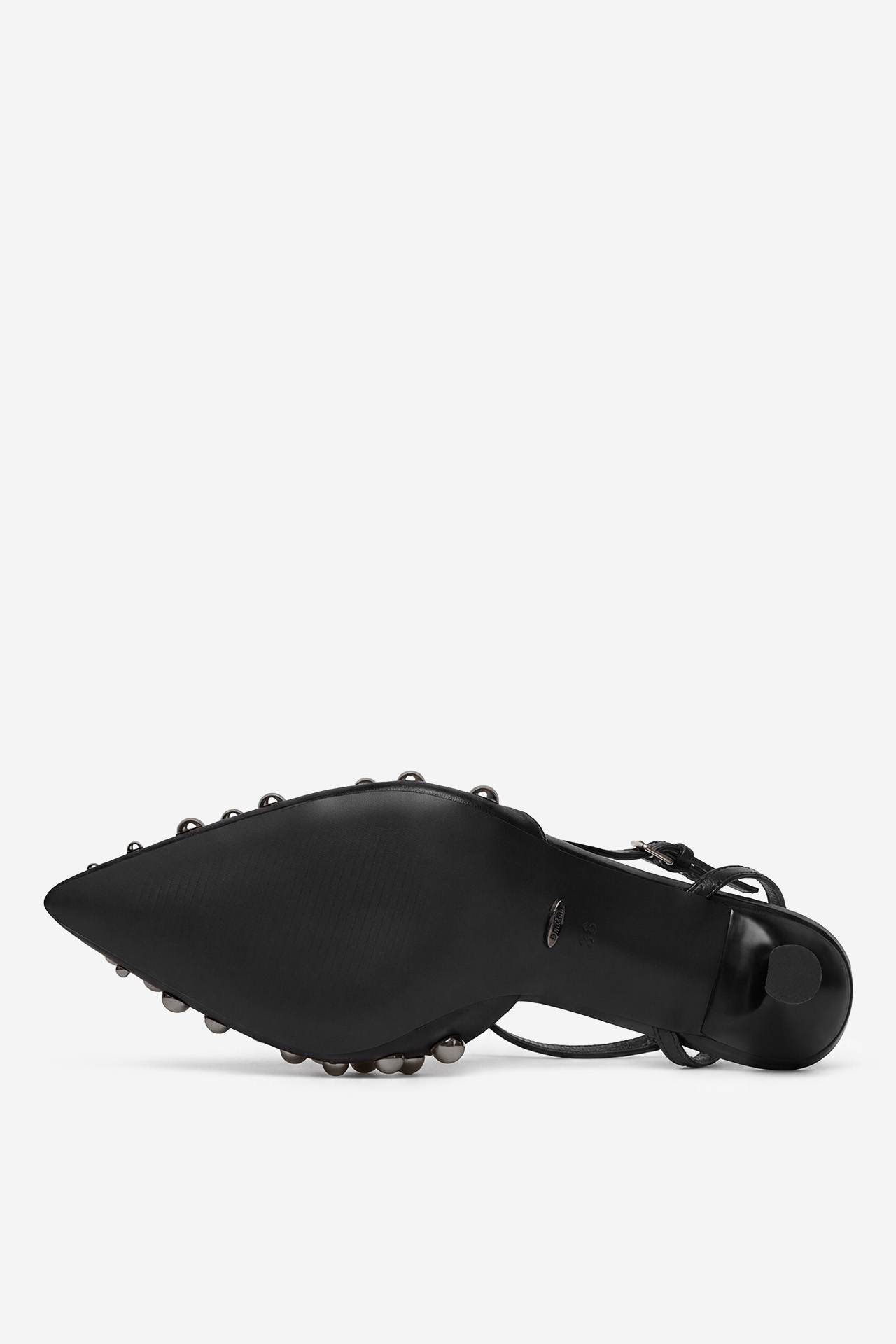 Čevlji z visoko peto Črna