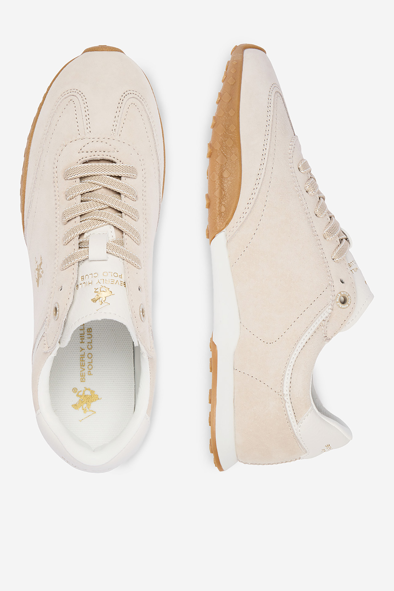 Sneakersy Světle béžová