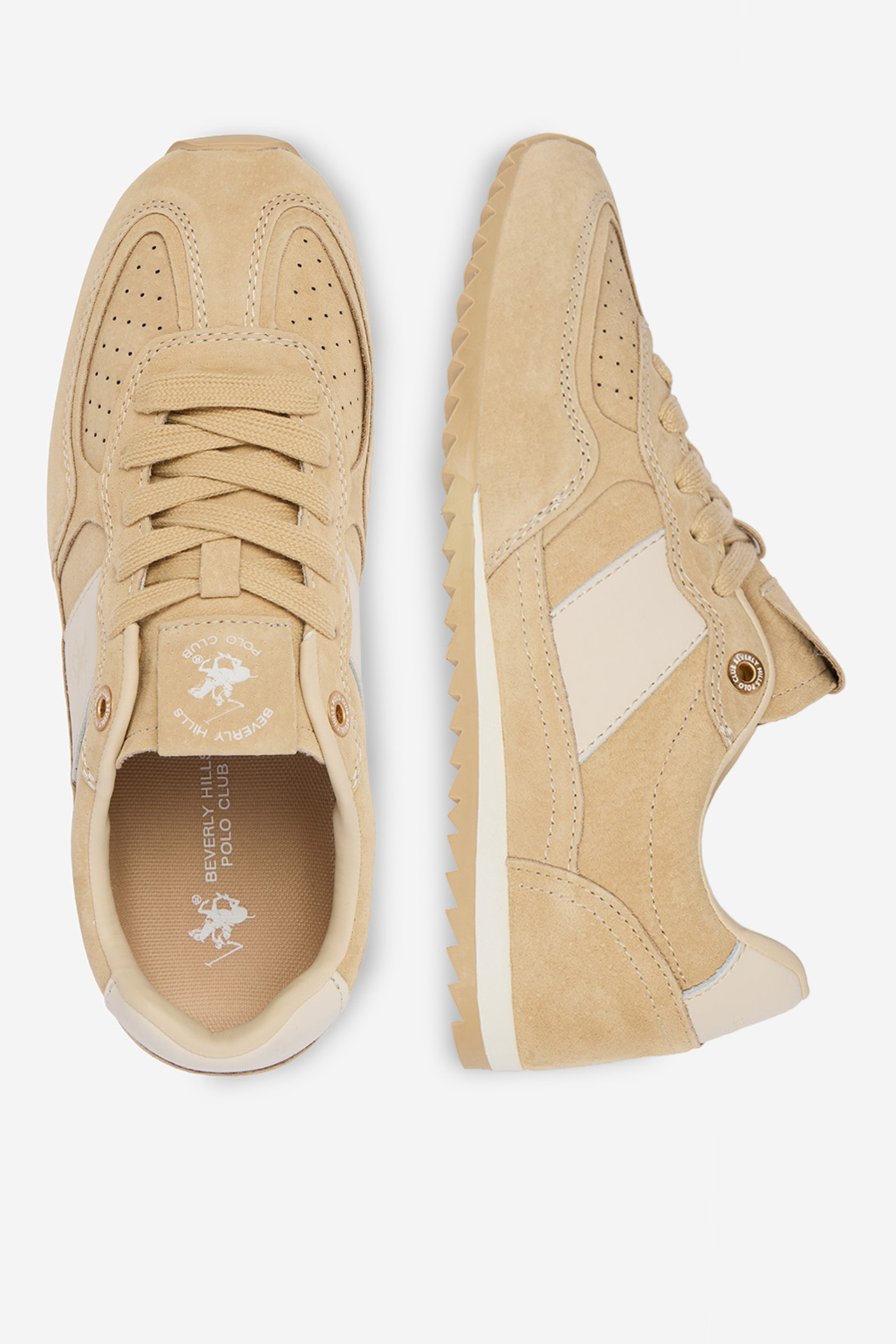 Sneakersy Světle béžová