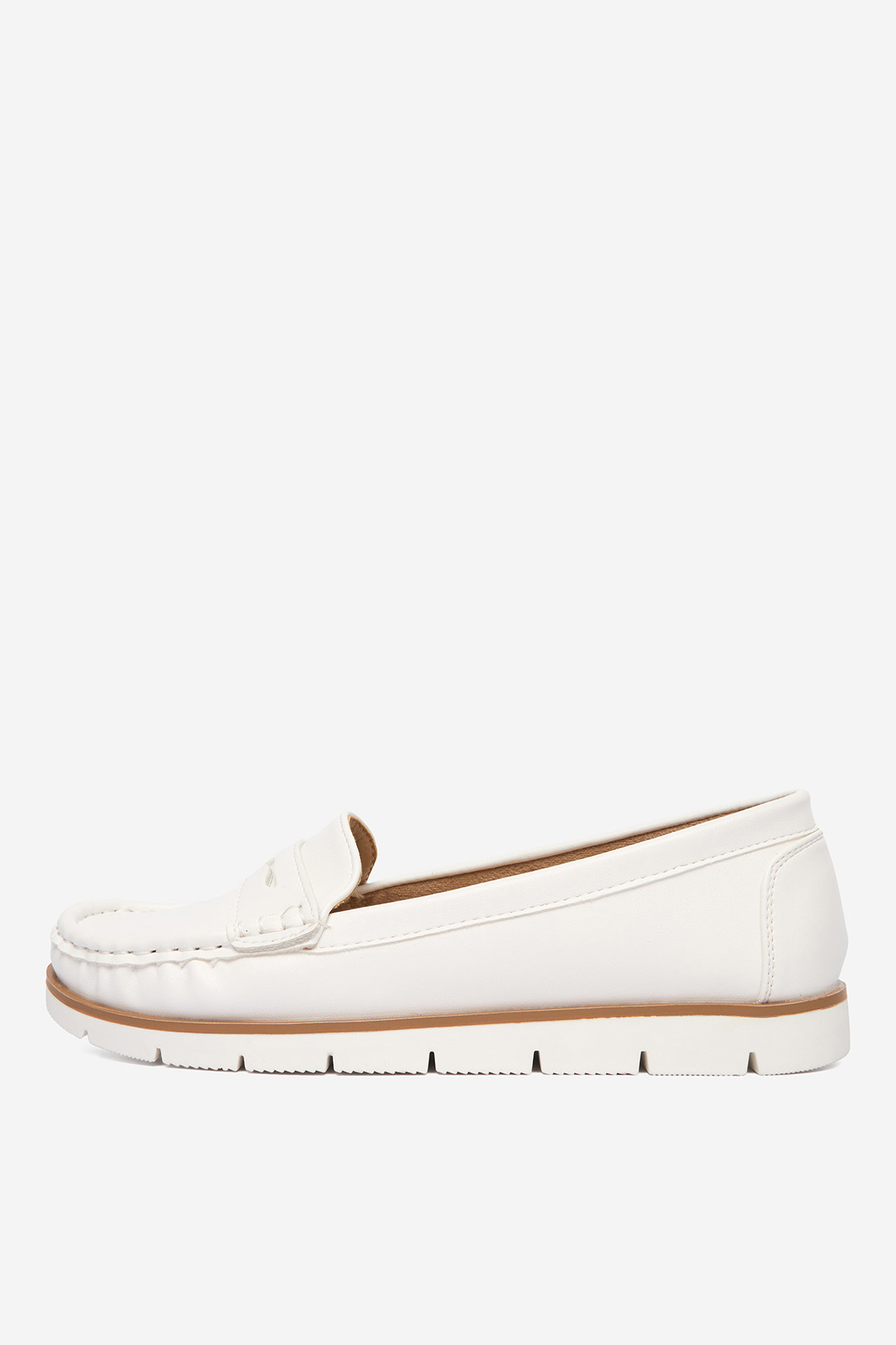Mokasíny Bílá