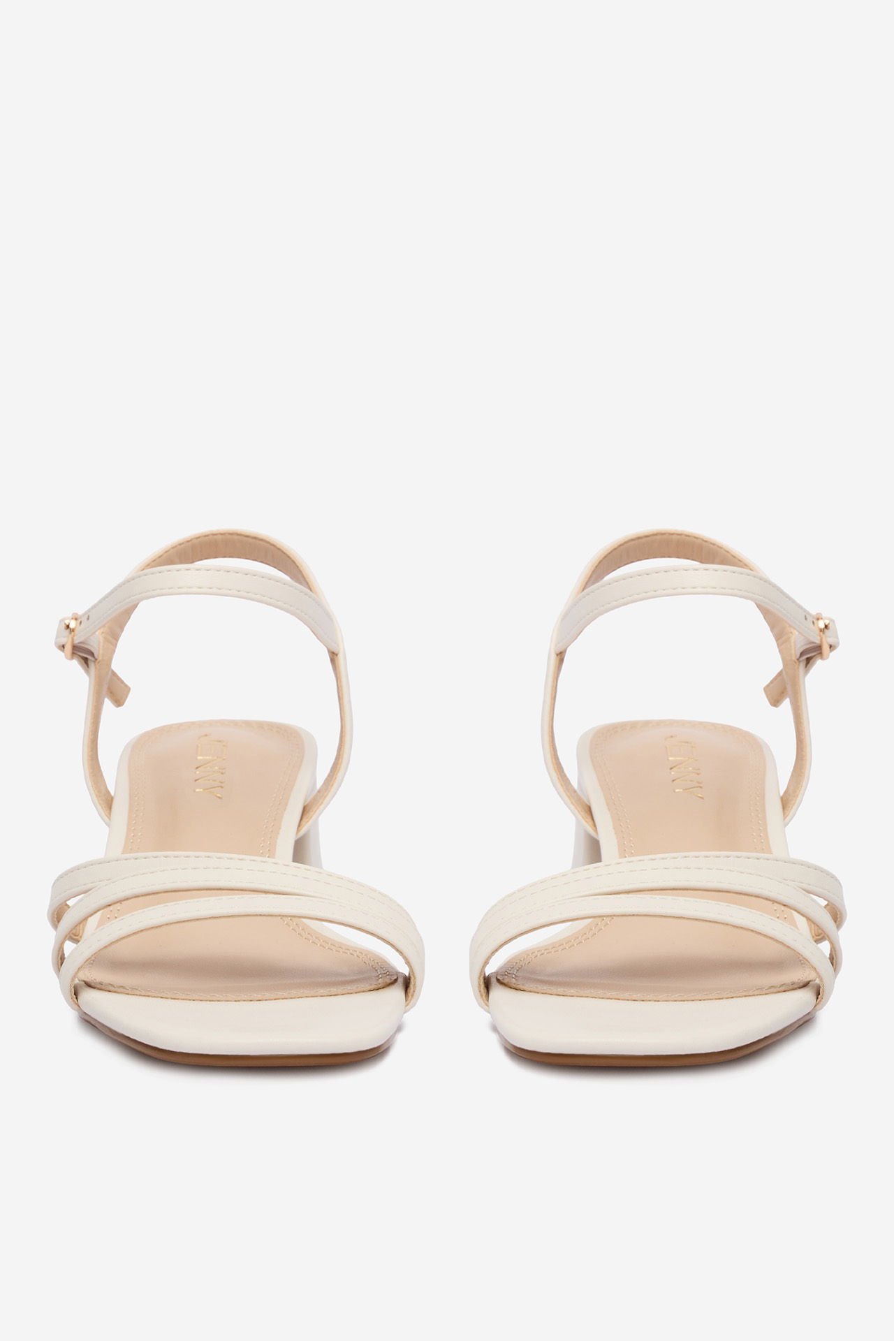 Sandály Krémová