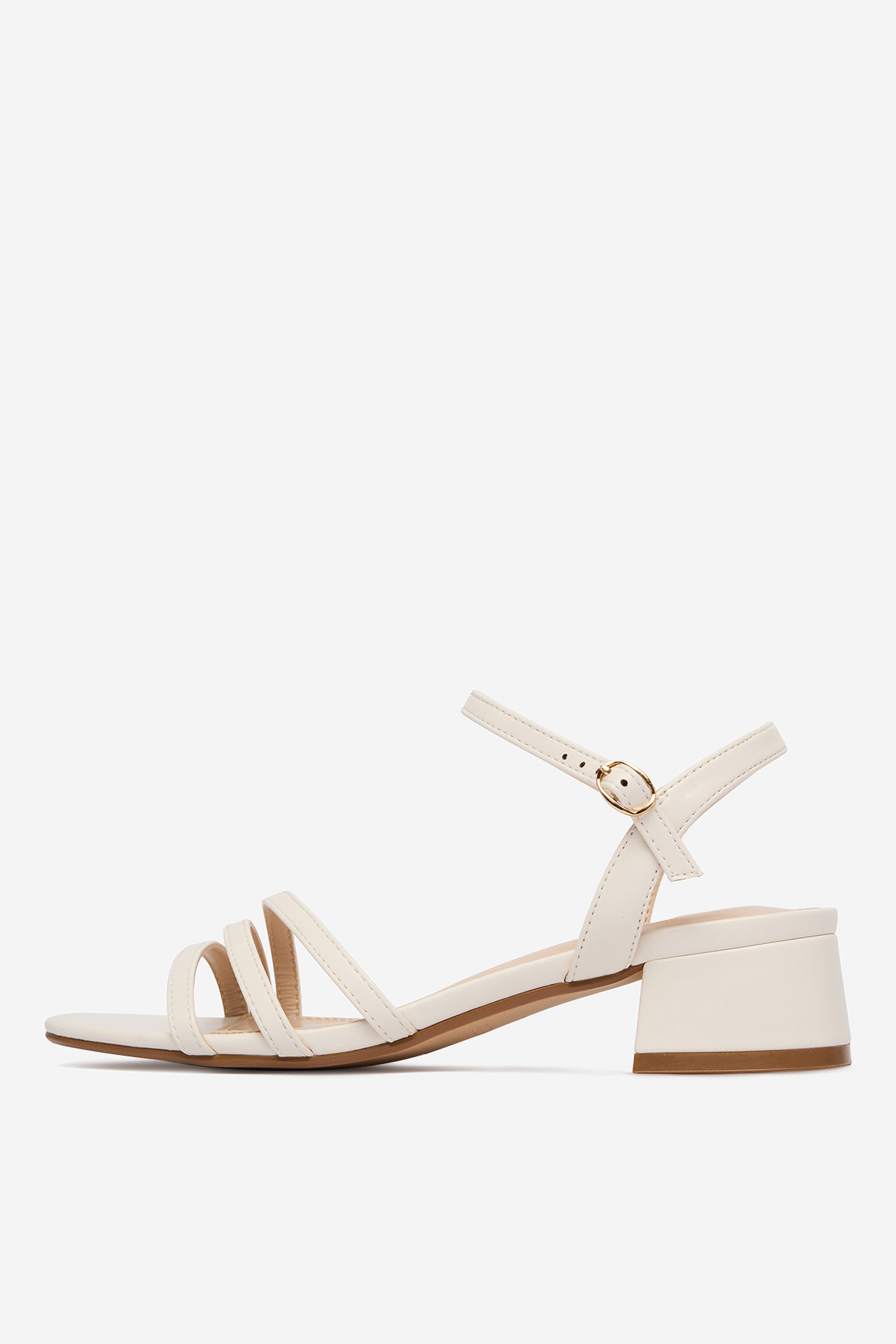 Sandály Krémová