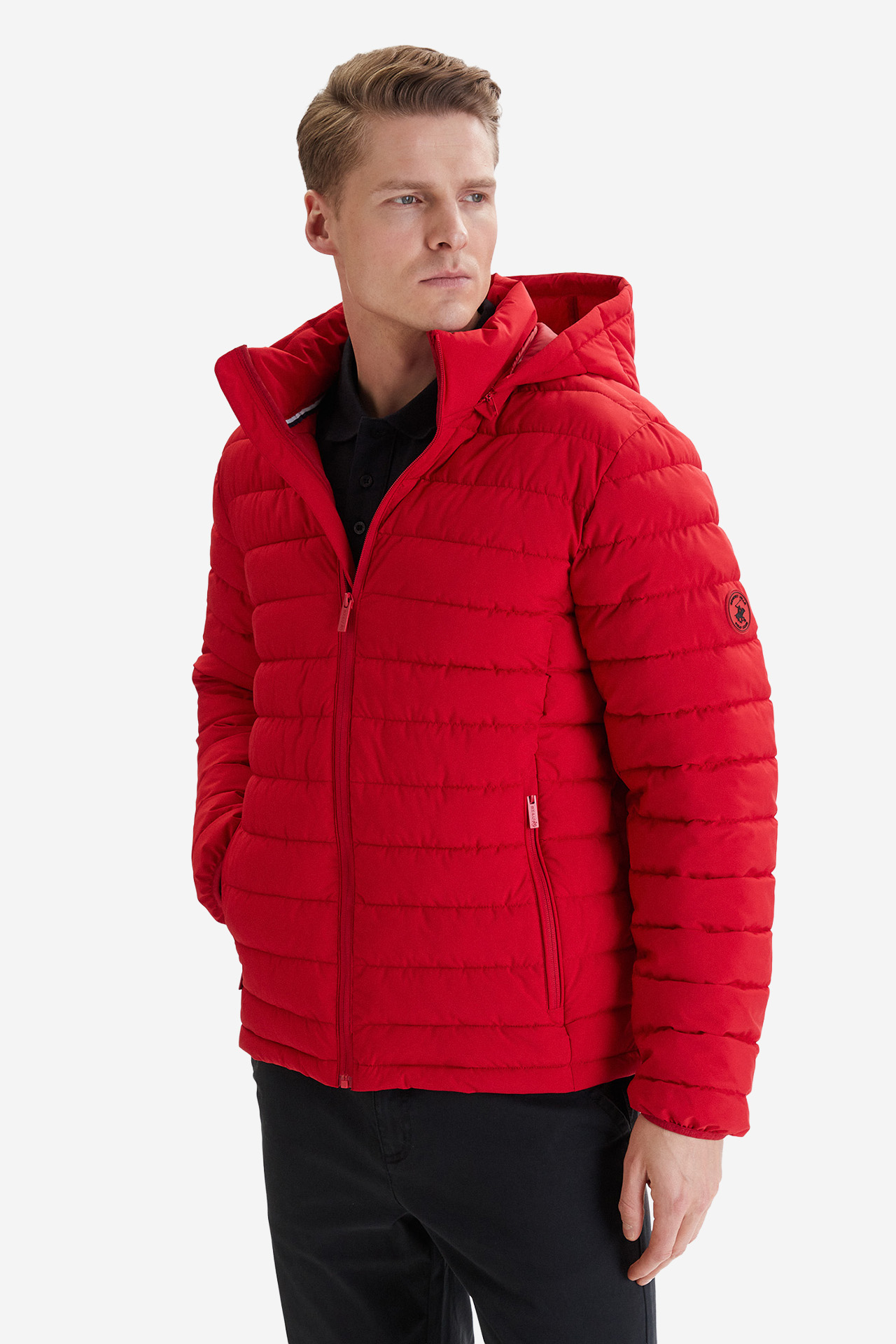 Kurtka BEVERLY HILLS POLO CLUB W126-BHMJT-1034-09X Czerwony