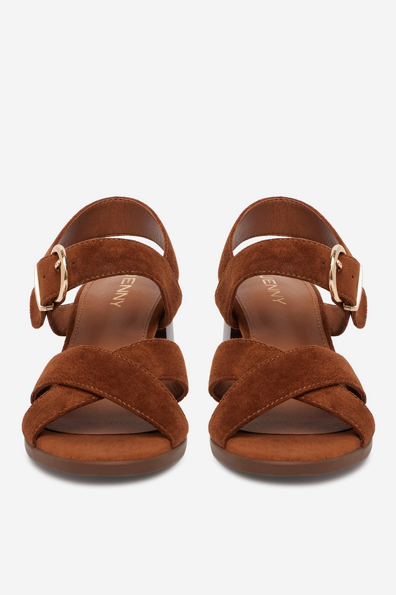 Sandály Hnědá