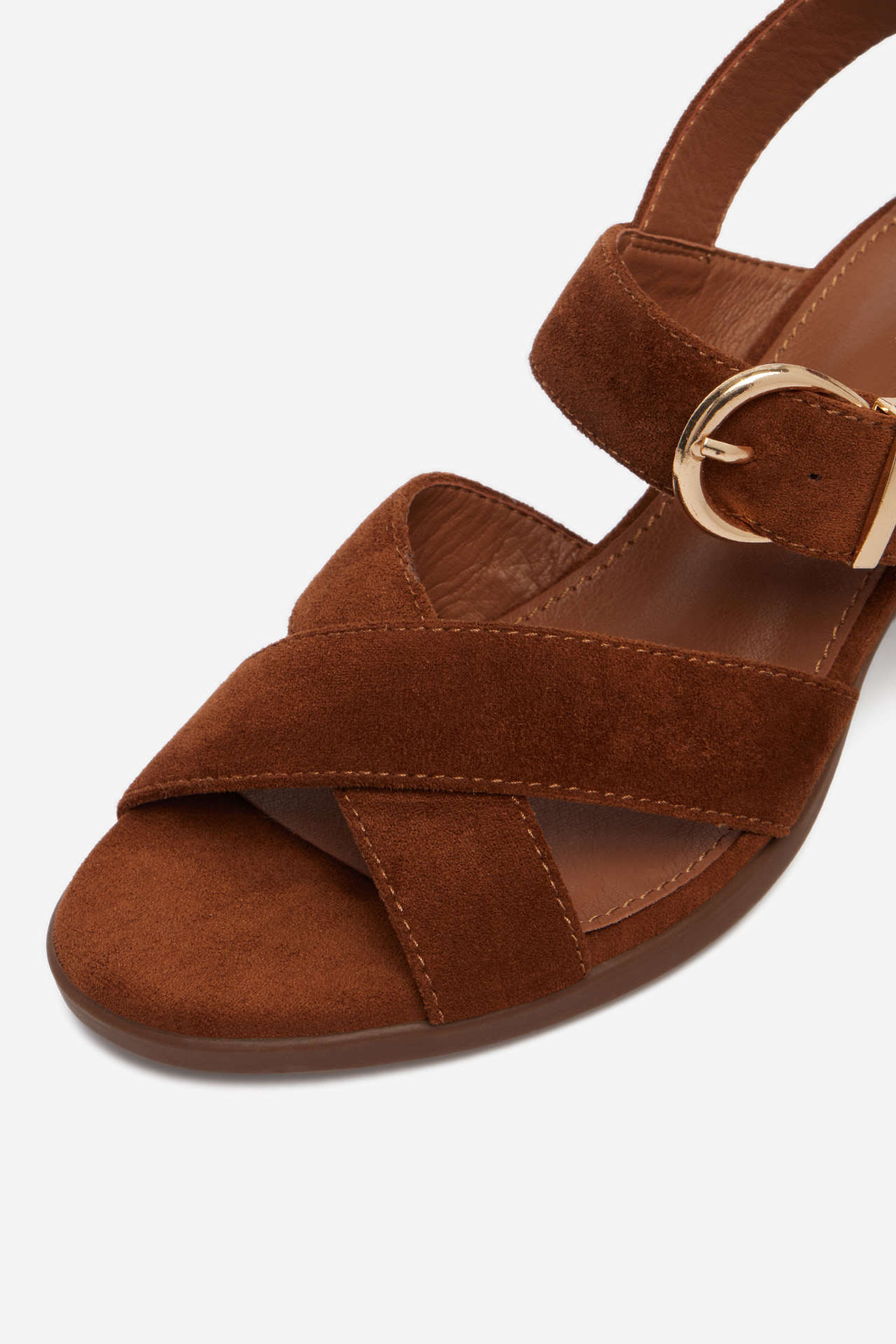 Sandály Hnědá