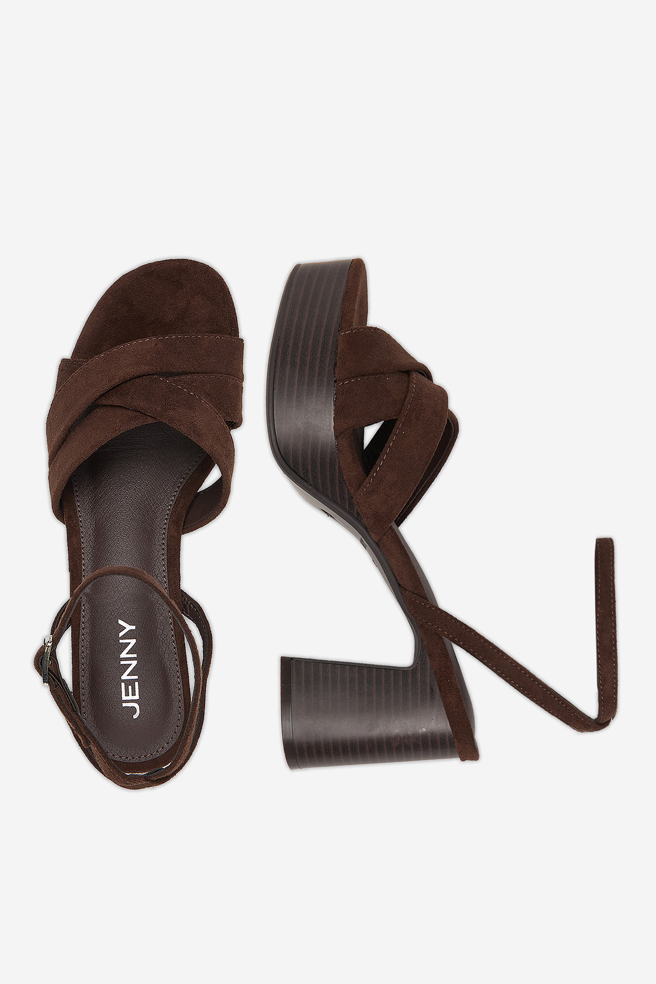 Sandály Tmavě hnědá