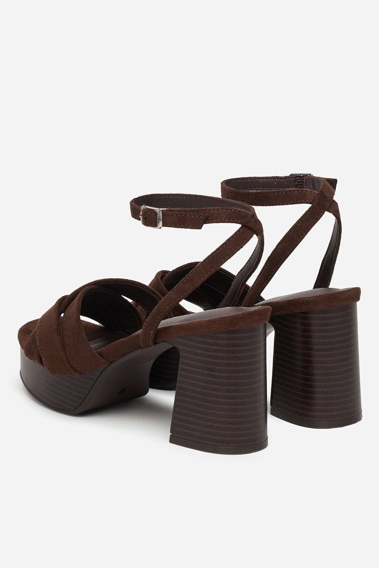 Sandály Tmavě hnědá