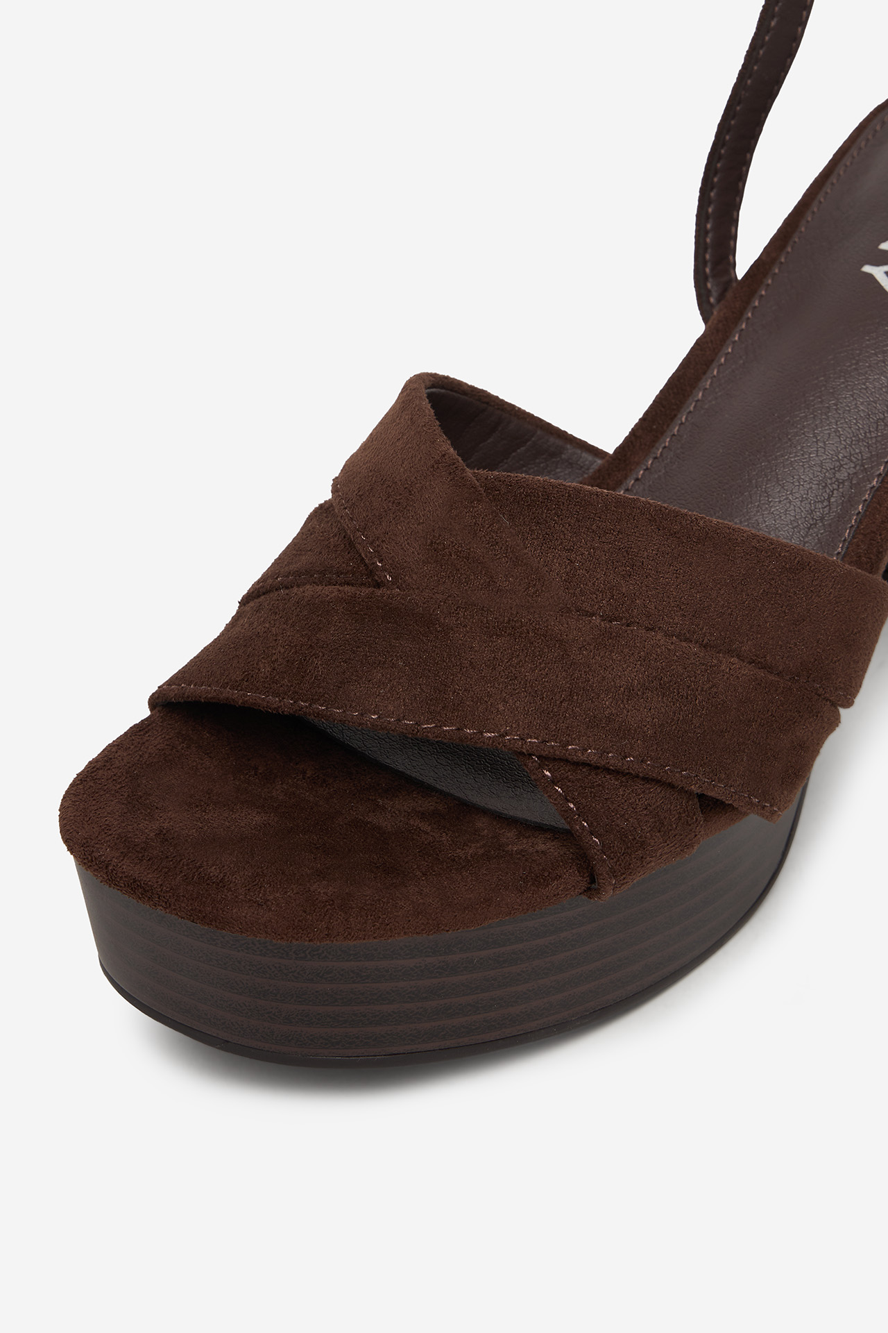 Sandály Tmavě hnědá