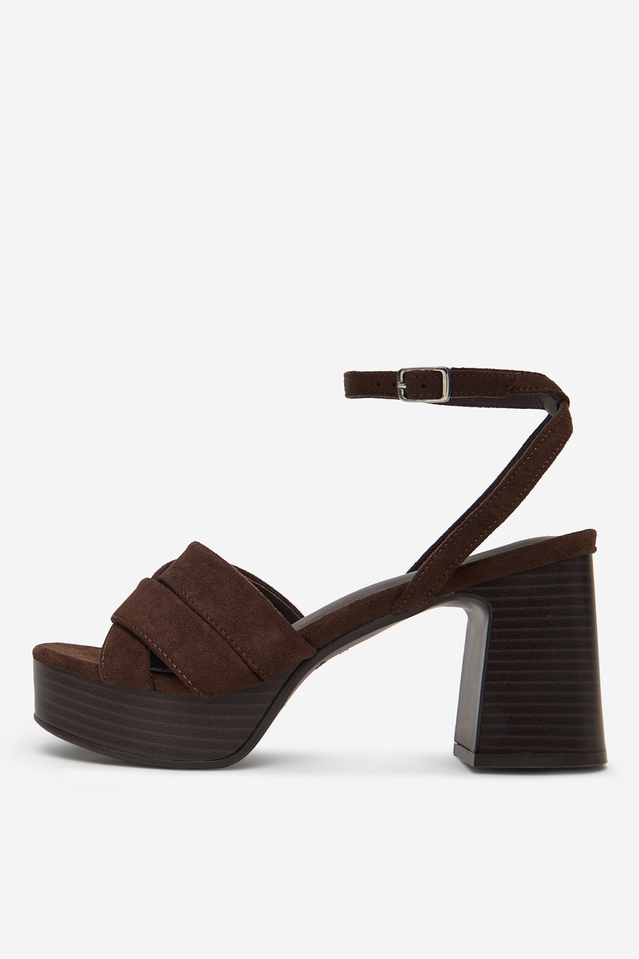 Sandály Tmavě hnědá