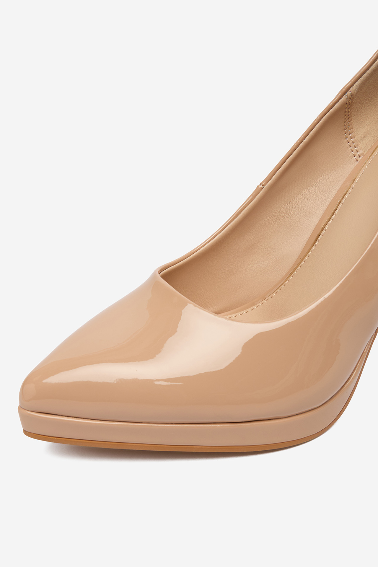 Lodičky na podpatku Béžová