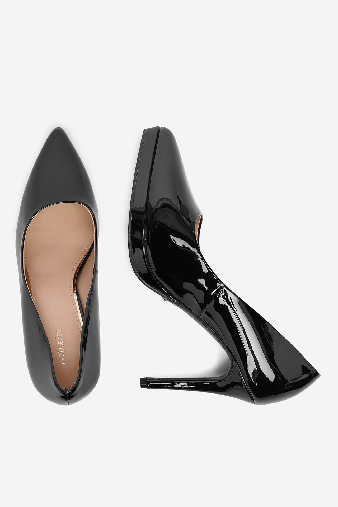 Pantofi stiletto Negru