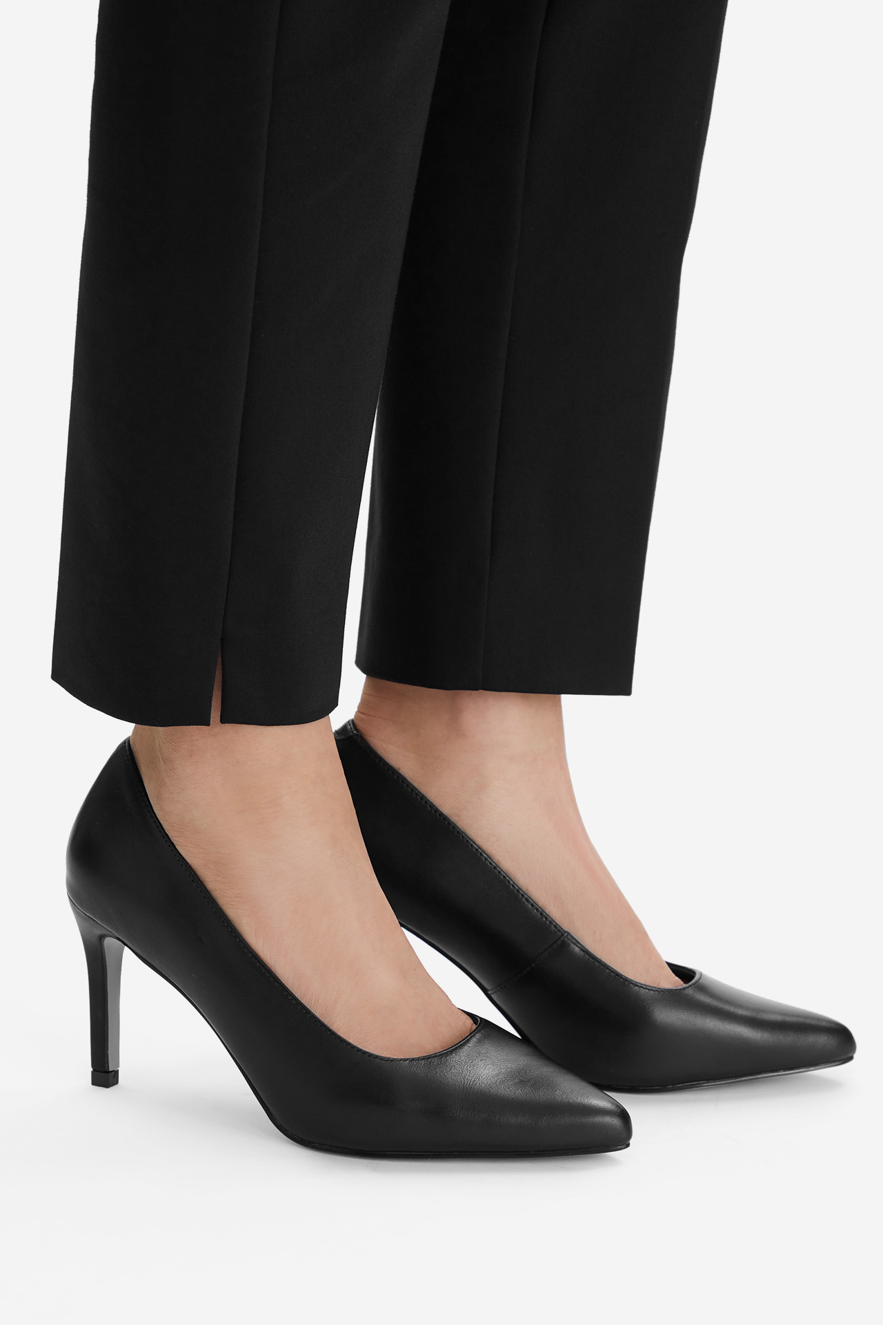 Lodičky na podpatku Černá