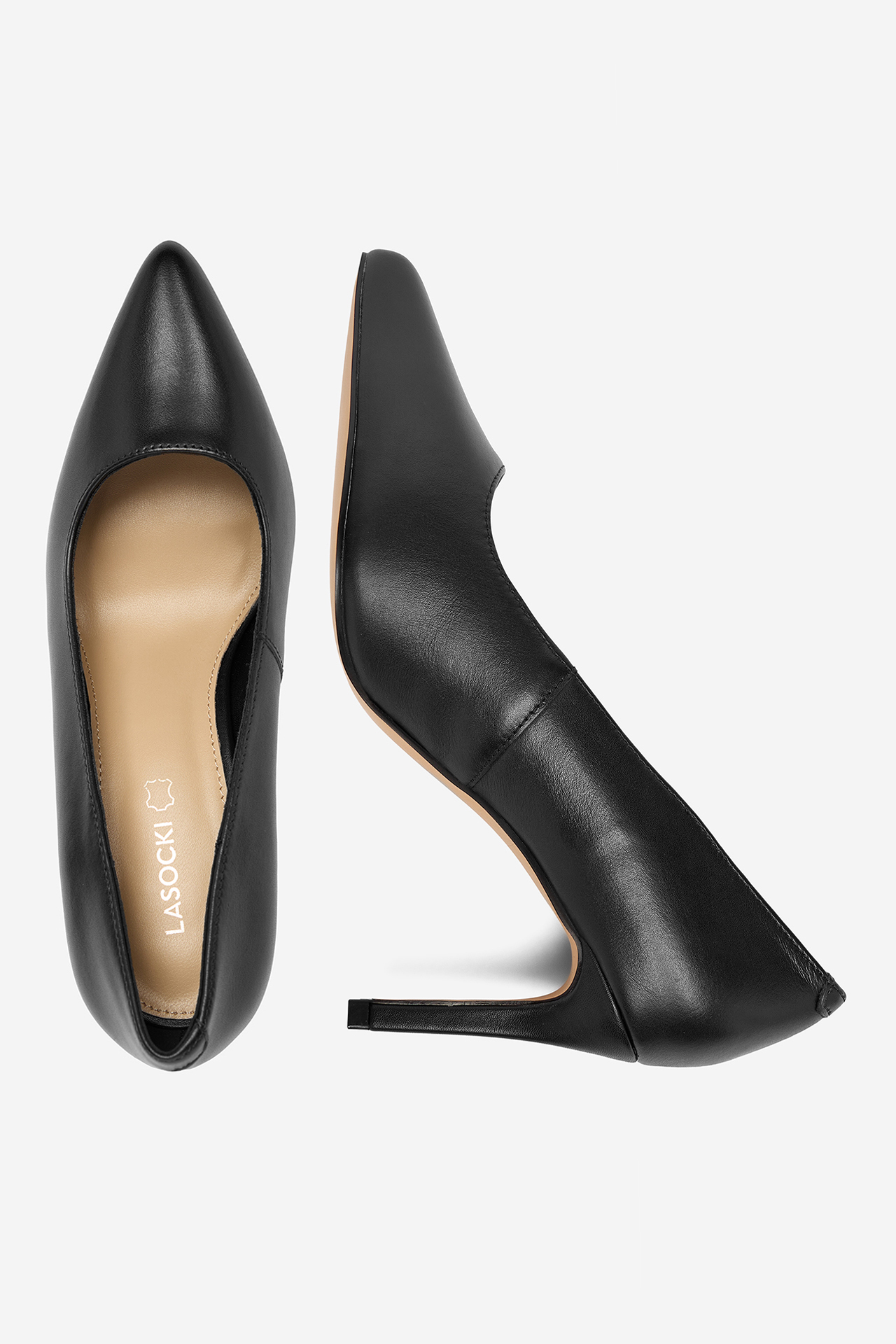 Lodičky na podpatku Černá