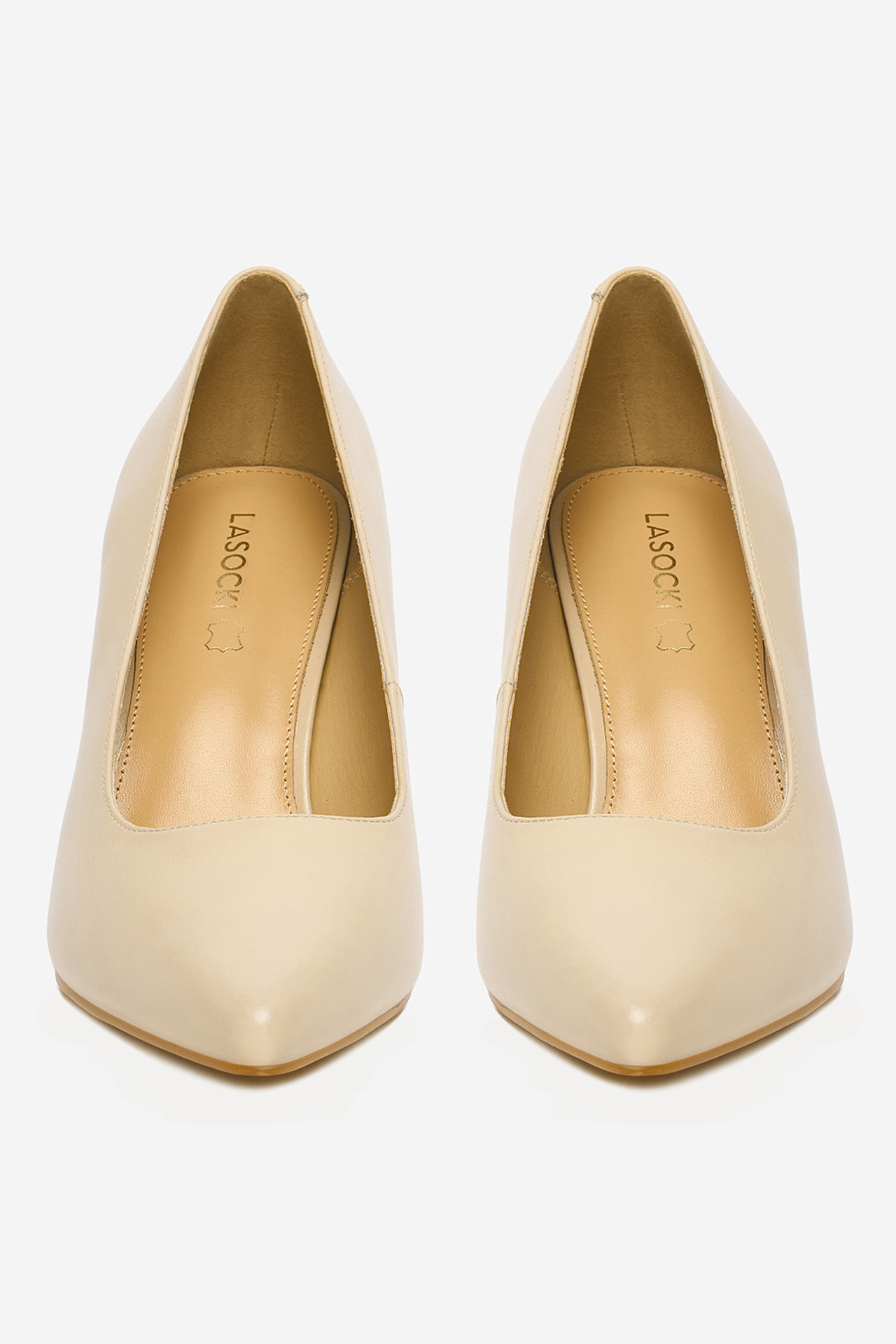 Lodičky na podpatku Béžová