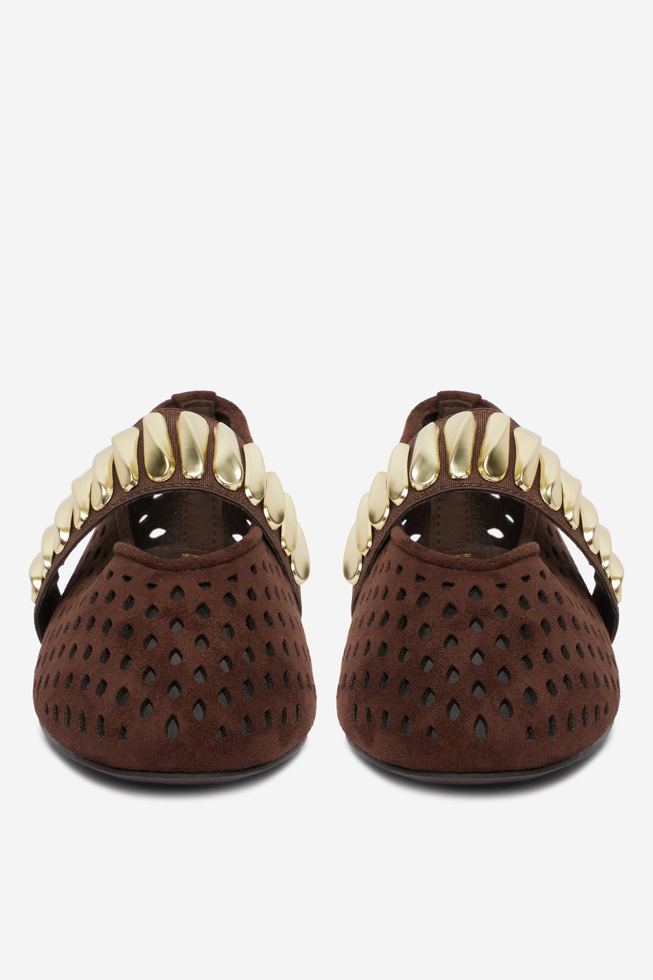 Baleríny Tmavě hnědá