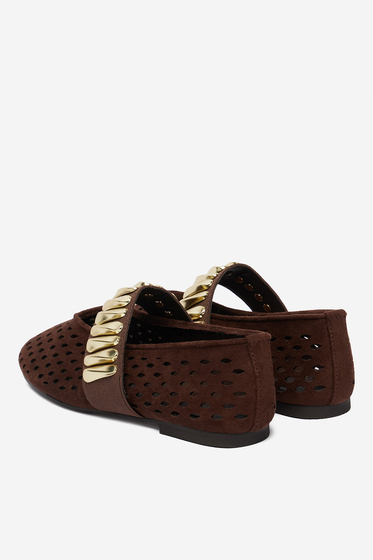 Baleríny Tmavě hnědá