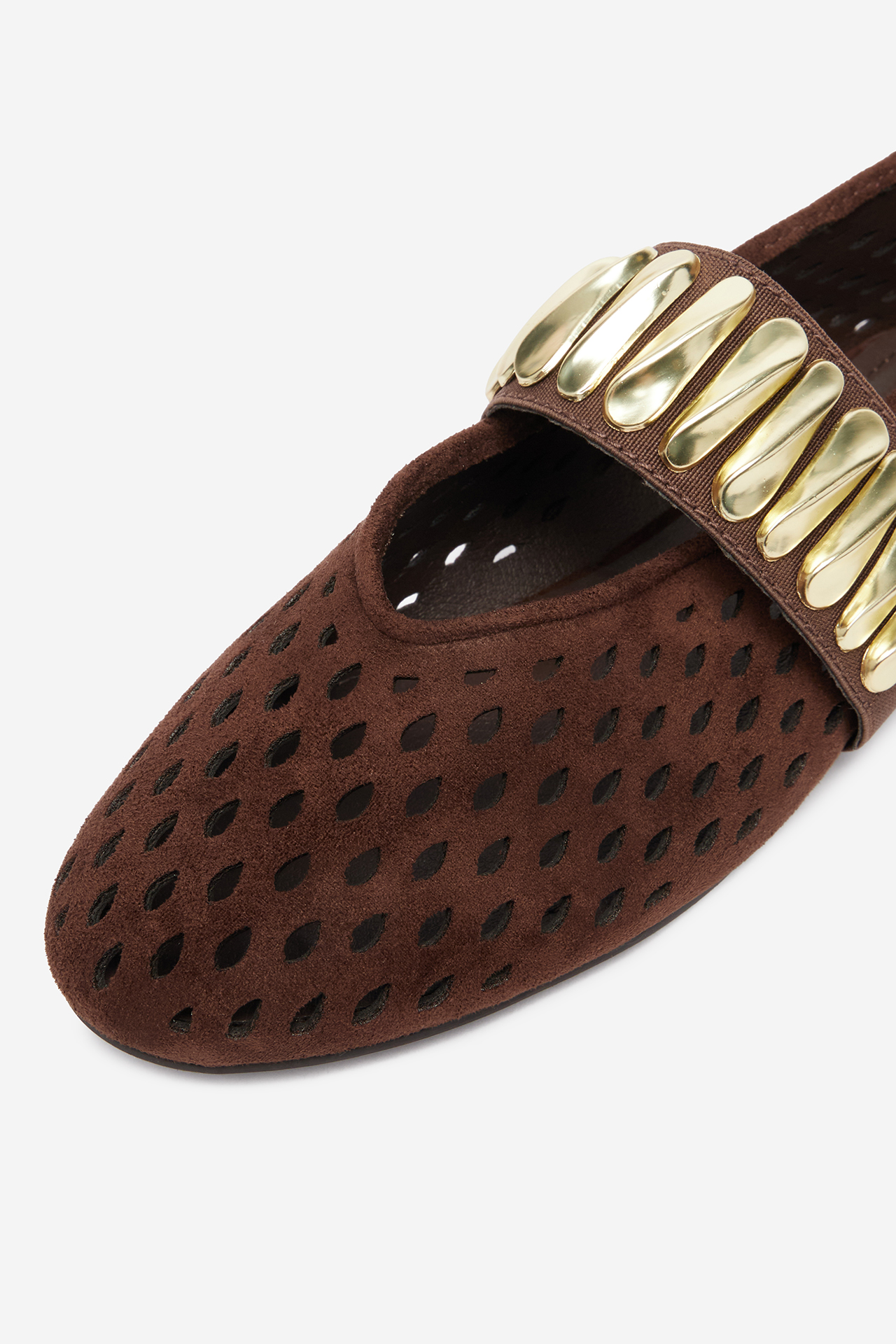 Baleríny Tmavě hnědá